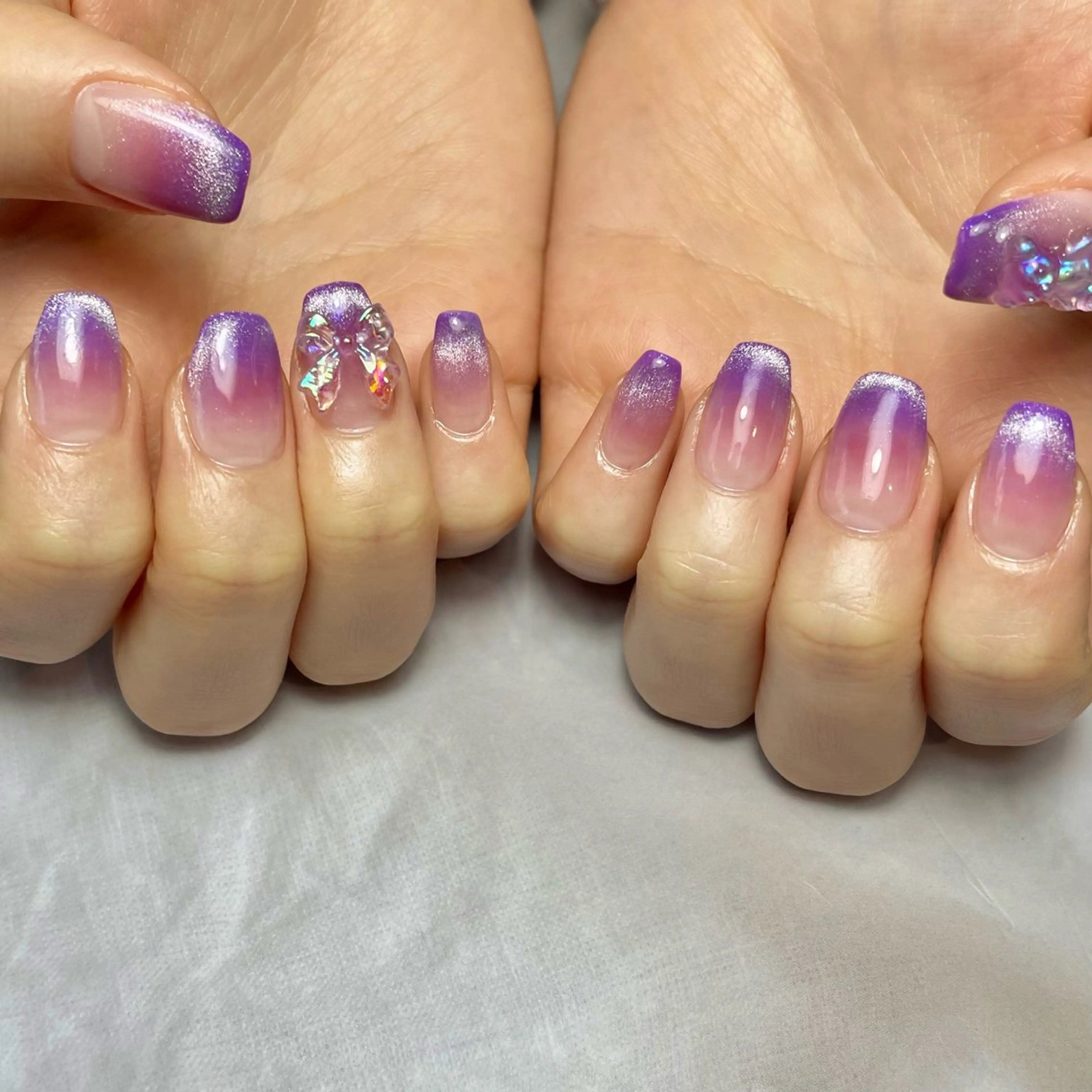 ネイル ピンク ハンドネイル Reflection marikoのネイルデザイン