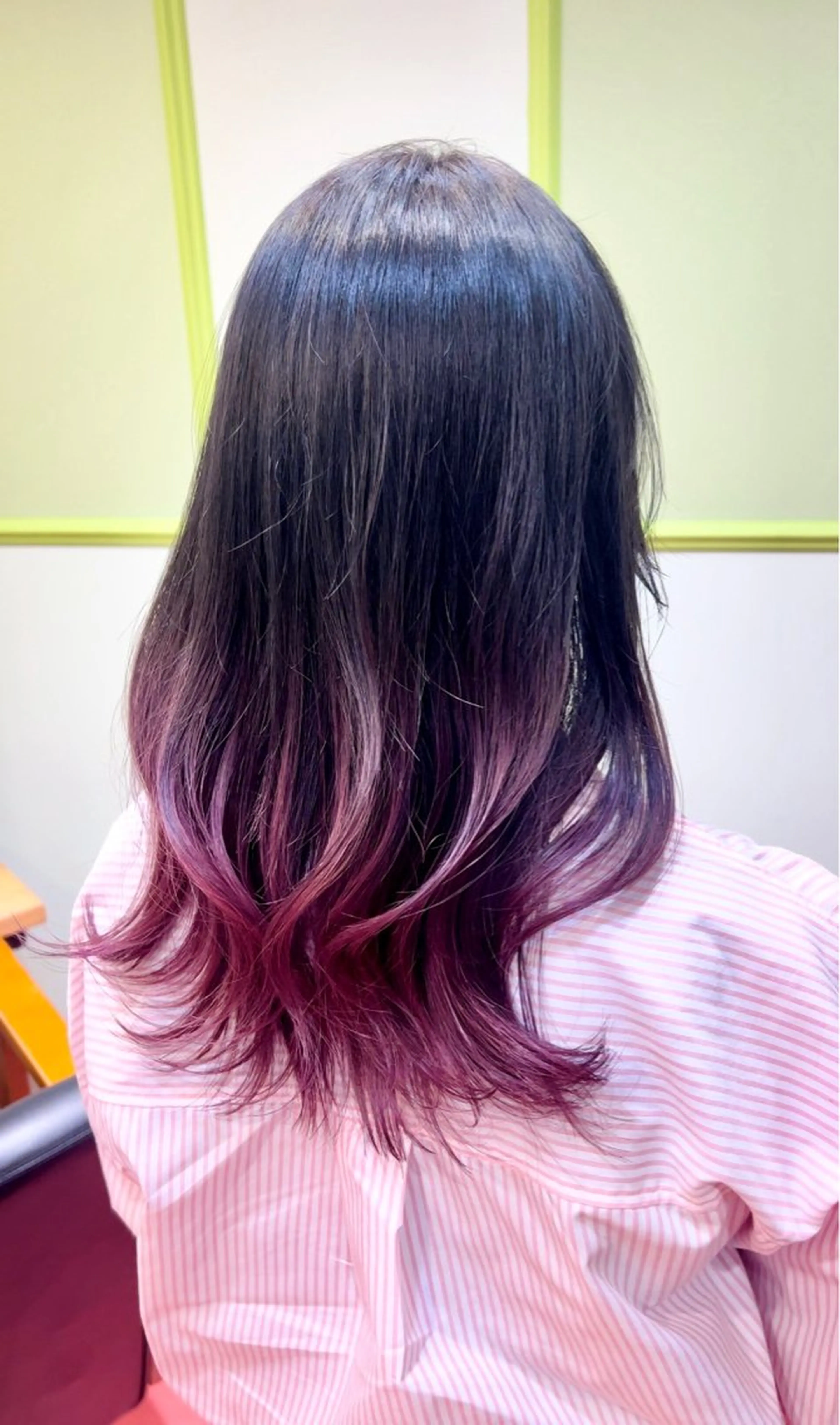 ロング ヘアカラー トリートメント 紙屋町ショート /ボブ　パーマ河内蓮のヘアスタイル
