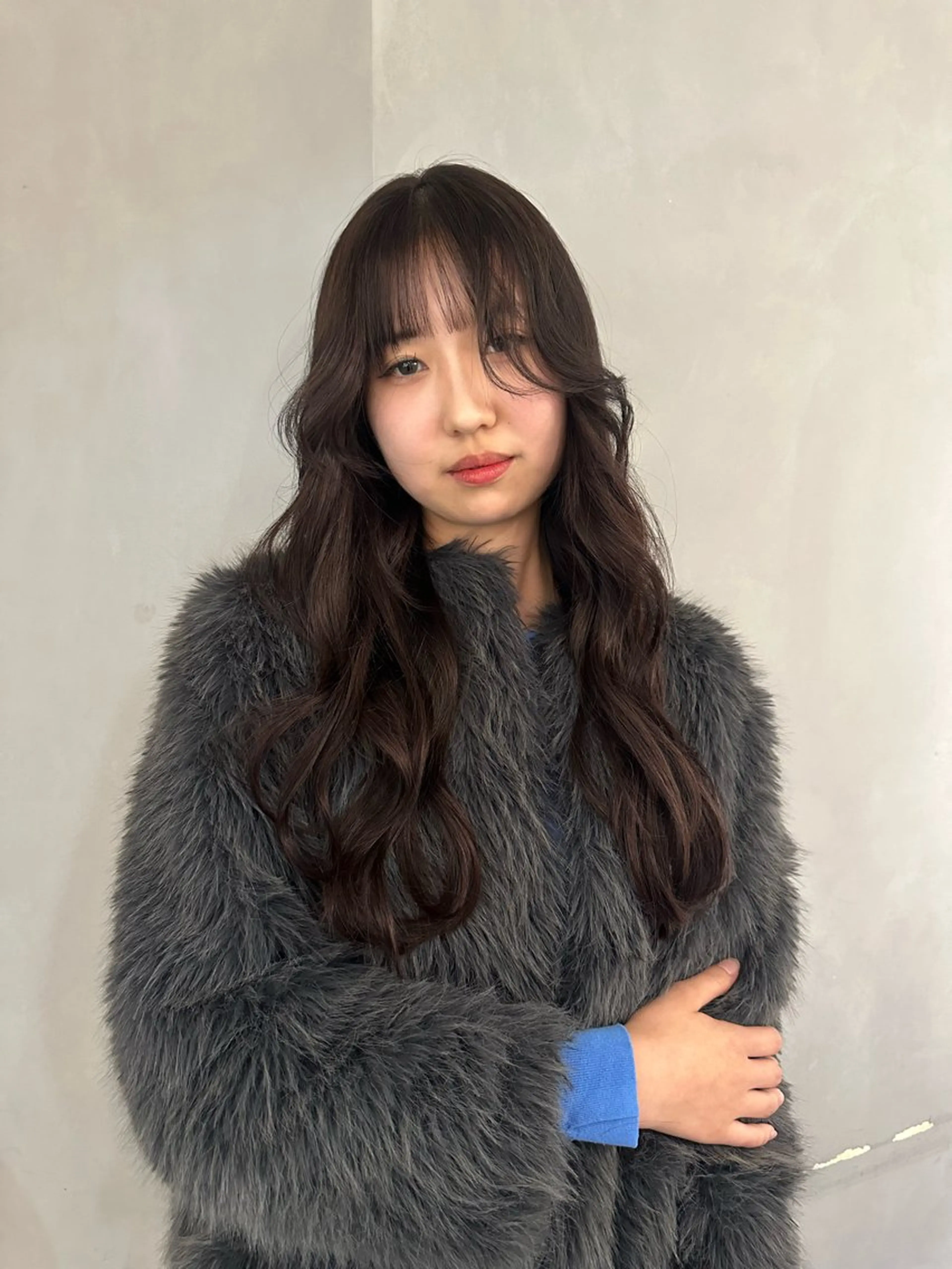 ロング カラー カット ヘアカラー エクステ 美髪・シールエクステ ホソタニリョウコのヘアスタイル