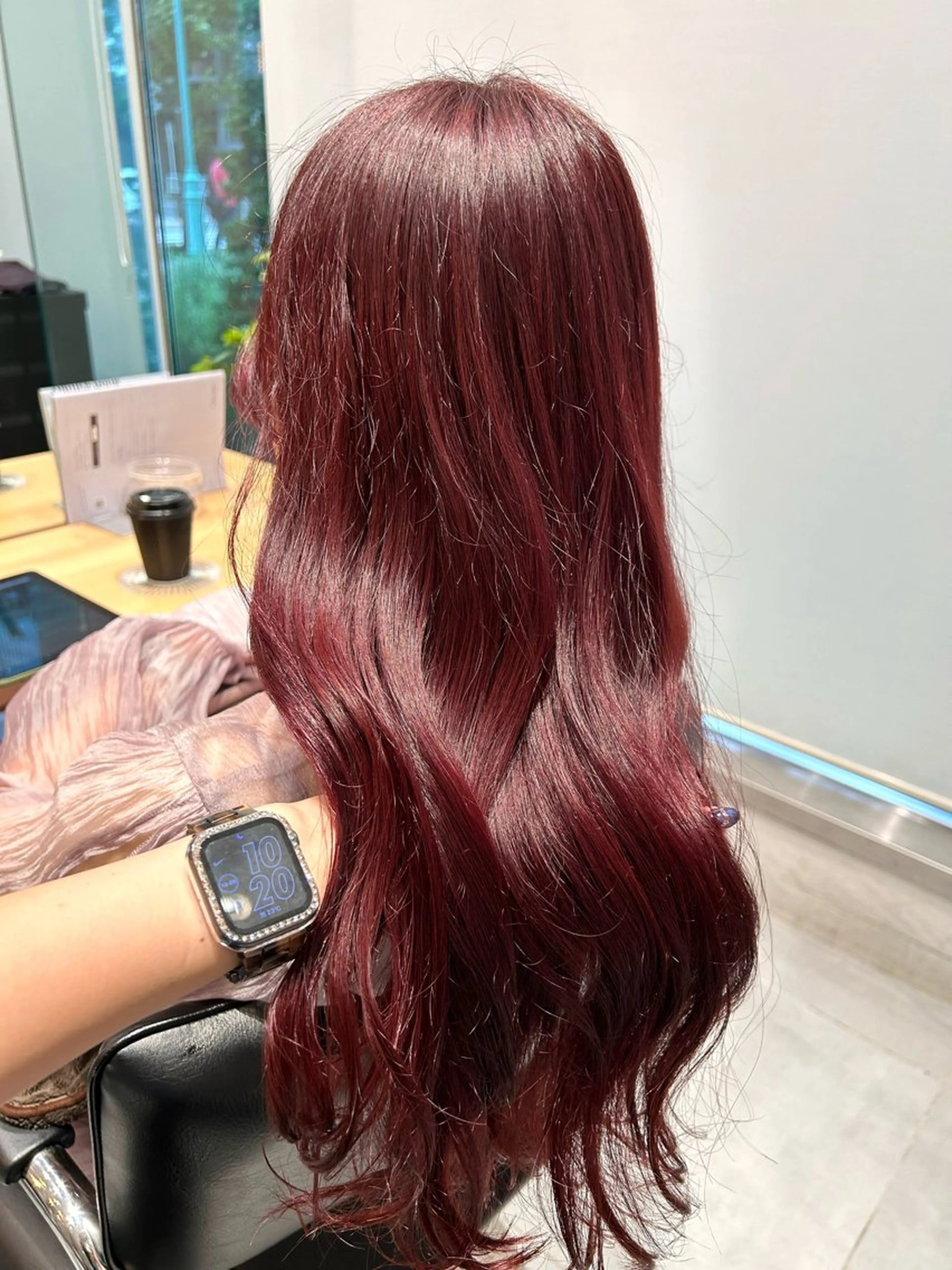ロング カラー カット ヘアカラー トリートメント ヘアセット 垢抜け/レイヤー /艶カラー🪼風香のヘアスタイル