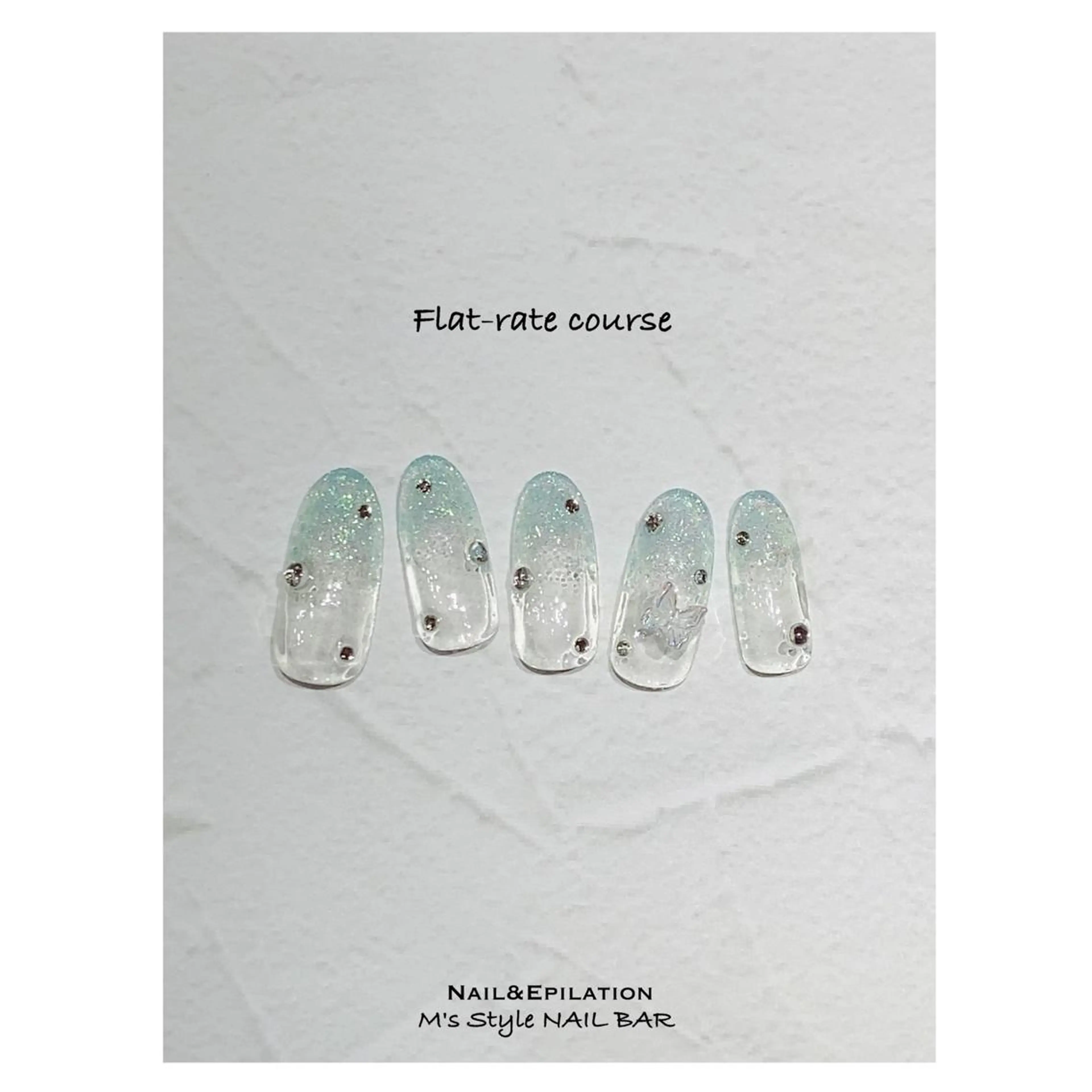 ネイル 成人式 入学式 卒業式 韓国ネイル ロングネイル ハンドネイル M's Style NAIL BARのネイルデザイン