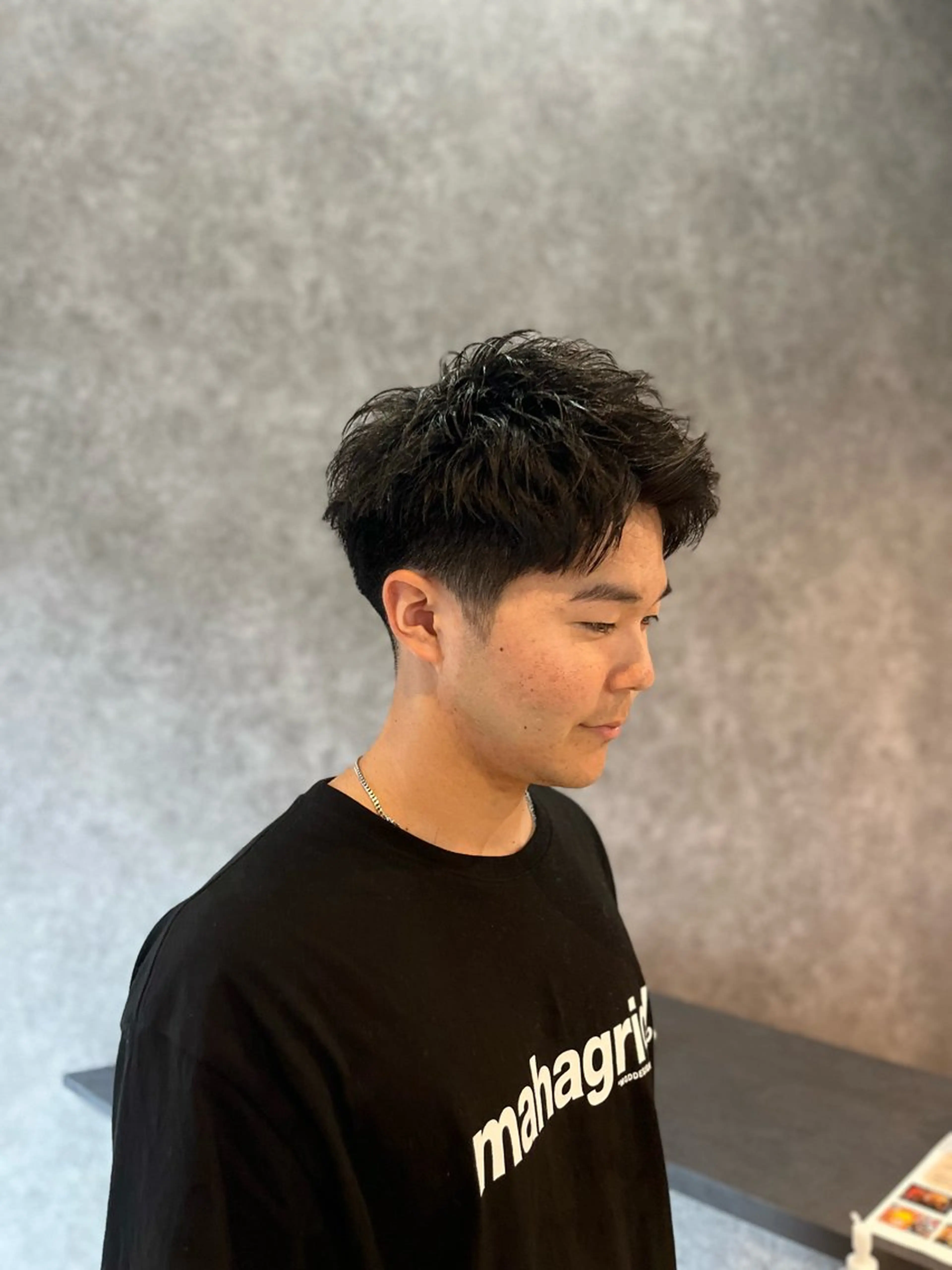 メンズ パーマスタイル特化◎ 永戸圭汰のヘアスタイル