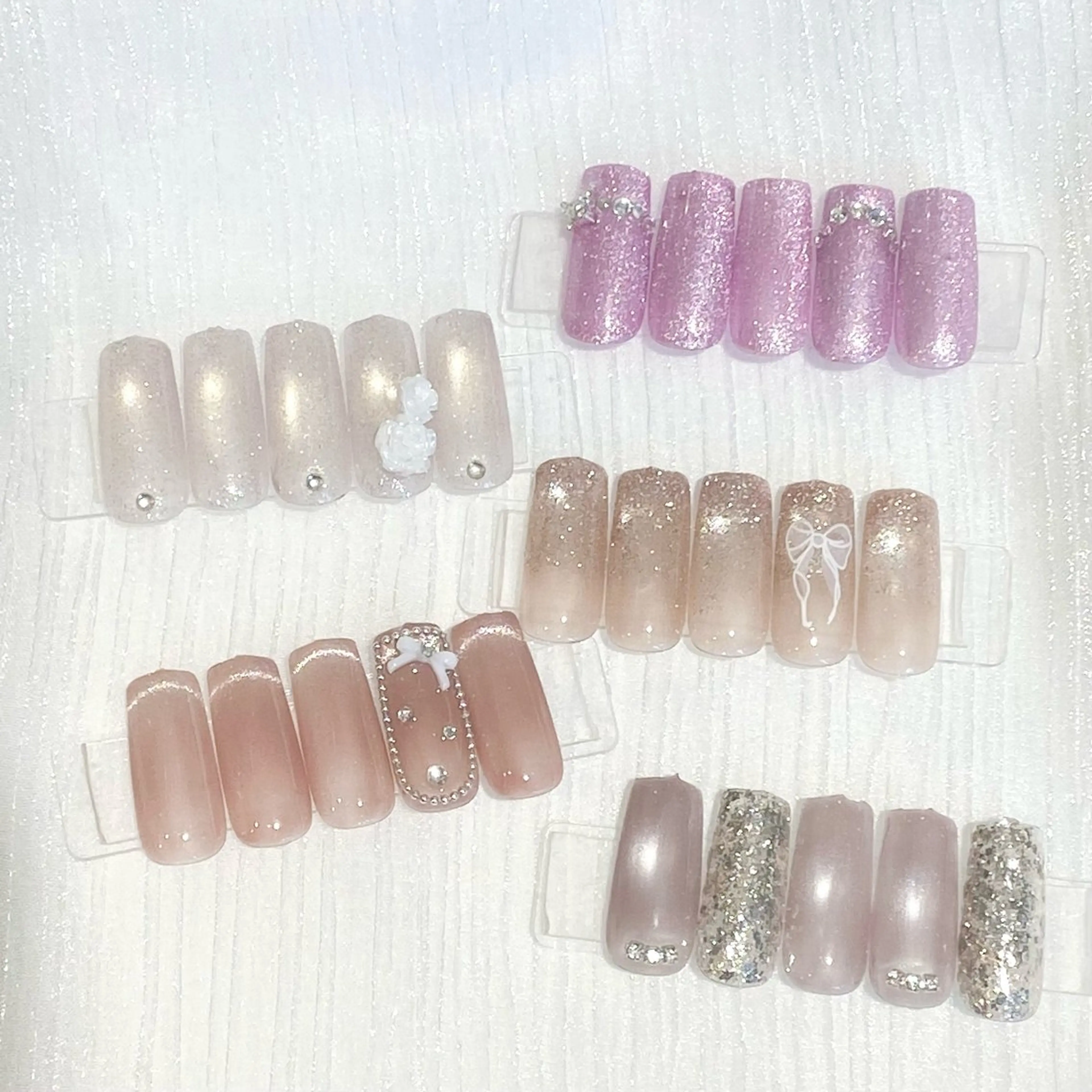 ✨️♡ちゅるキラマグネットネイル オフ無し♡✨️の写真