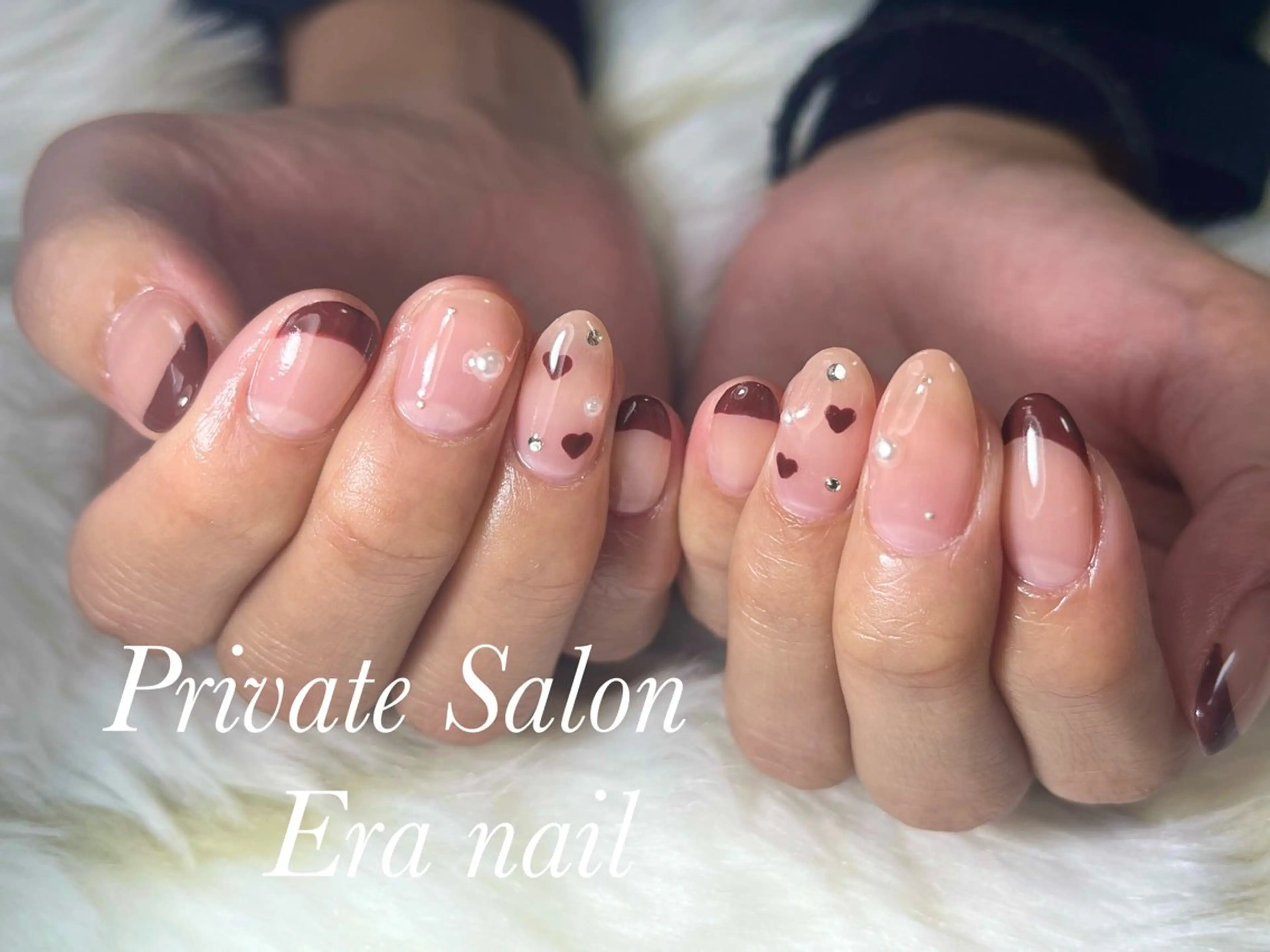 ネイル ハート Era nailのネイルデザイン