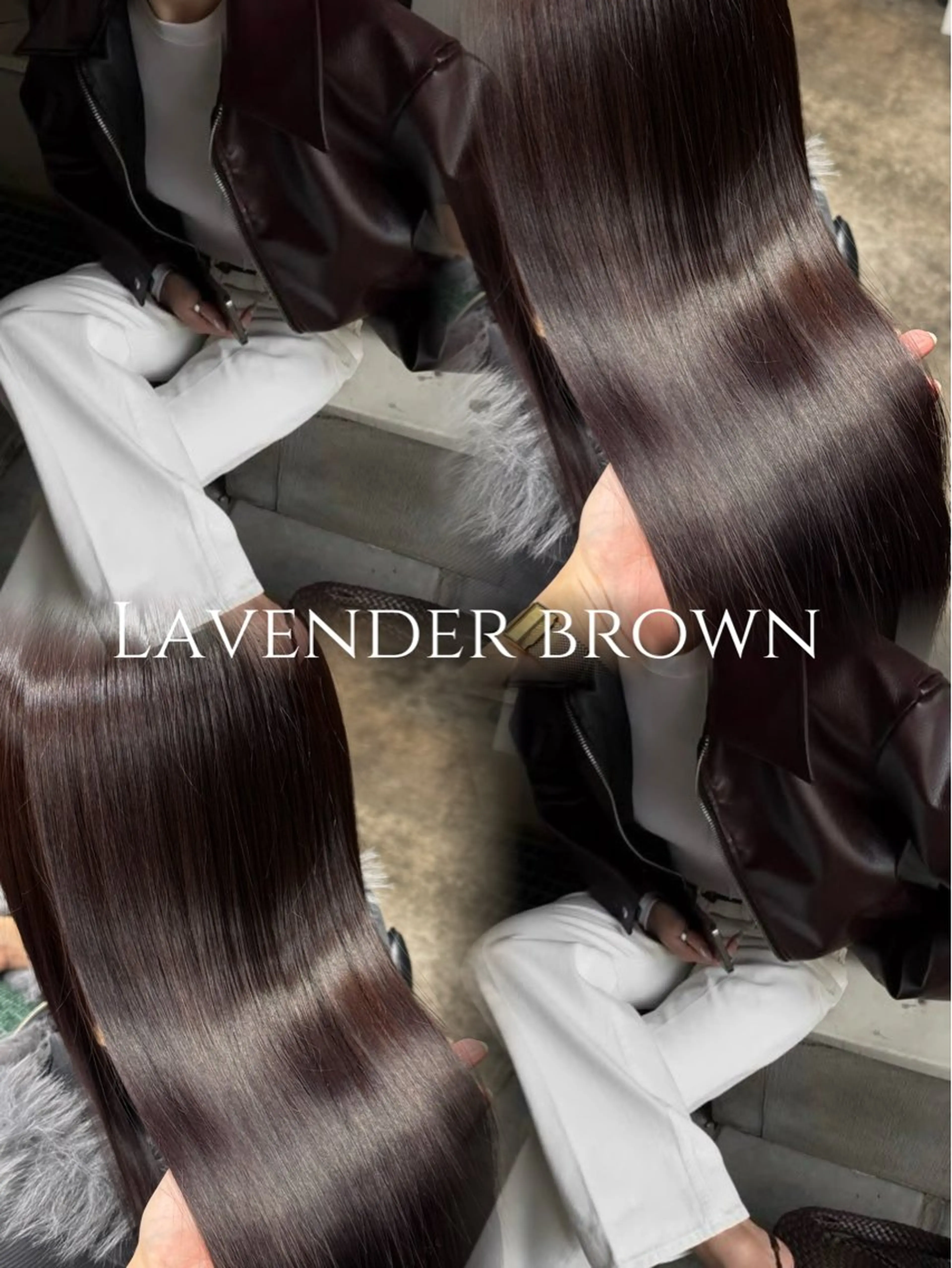 ロング ヘアカラー トリートメント 髪質改善/艶髪 MINAMIのヘアスタイル