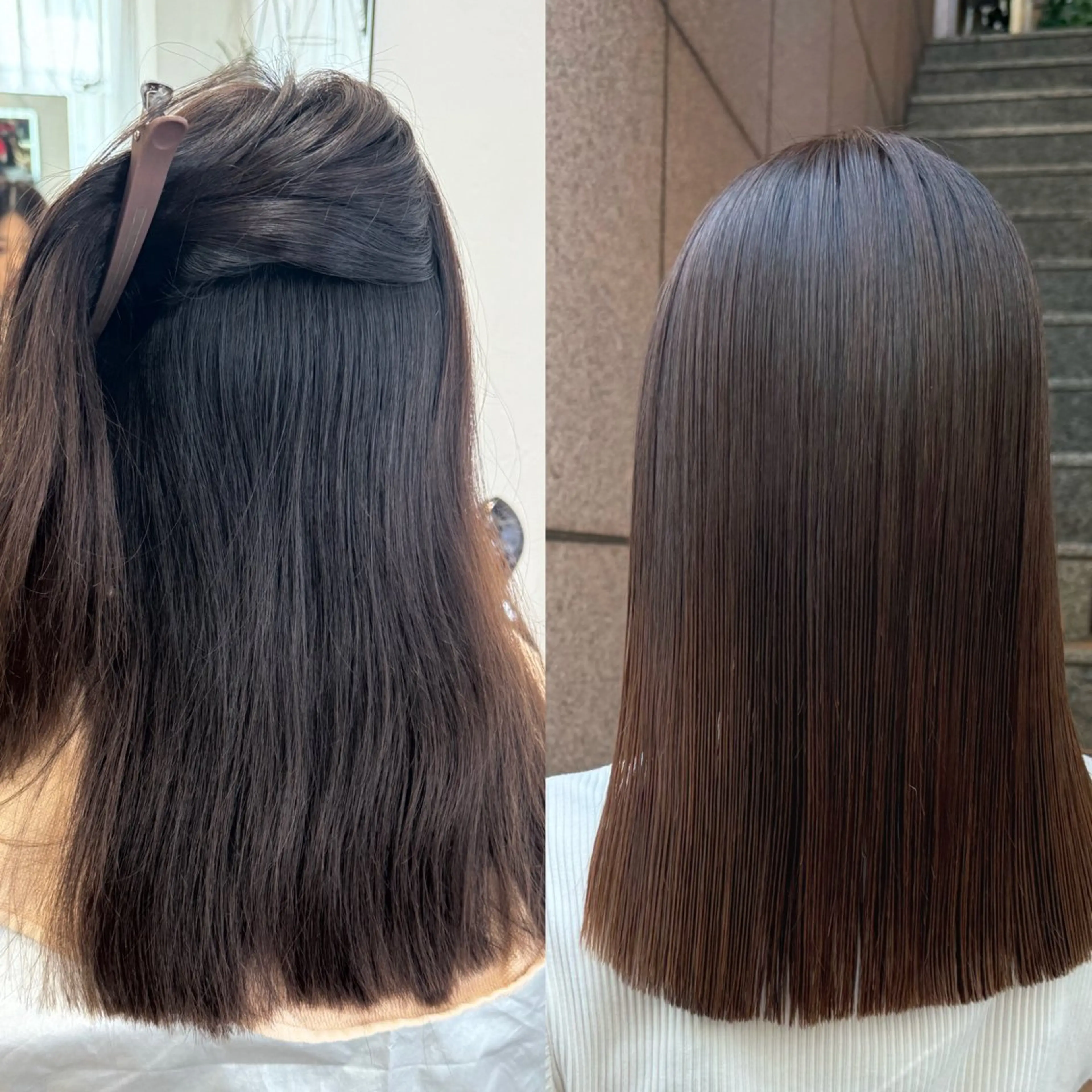 ロング カラー 縮毛矯正 トリートメント 縮毛矯正 トリートメント Lomalia 🤍🫧/makoのヘアスタイル