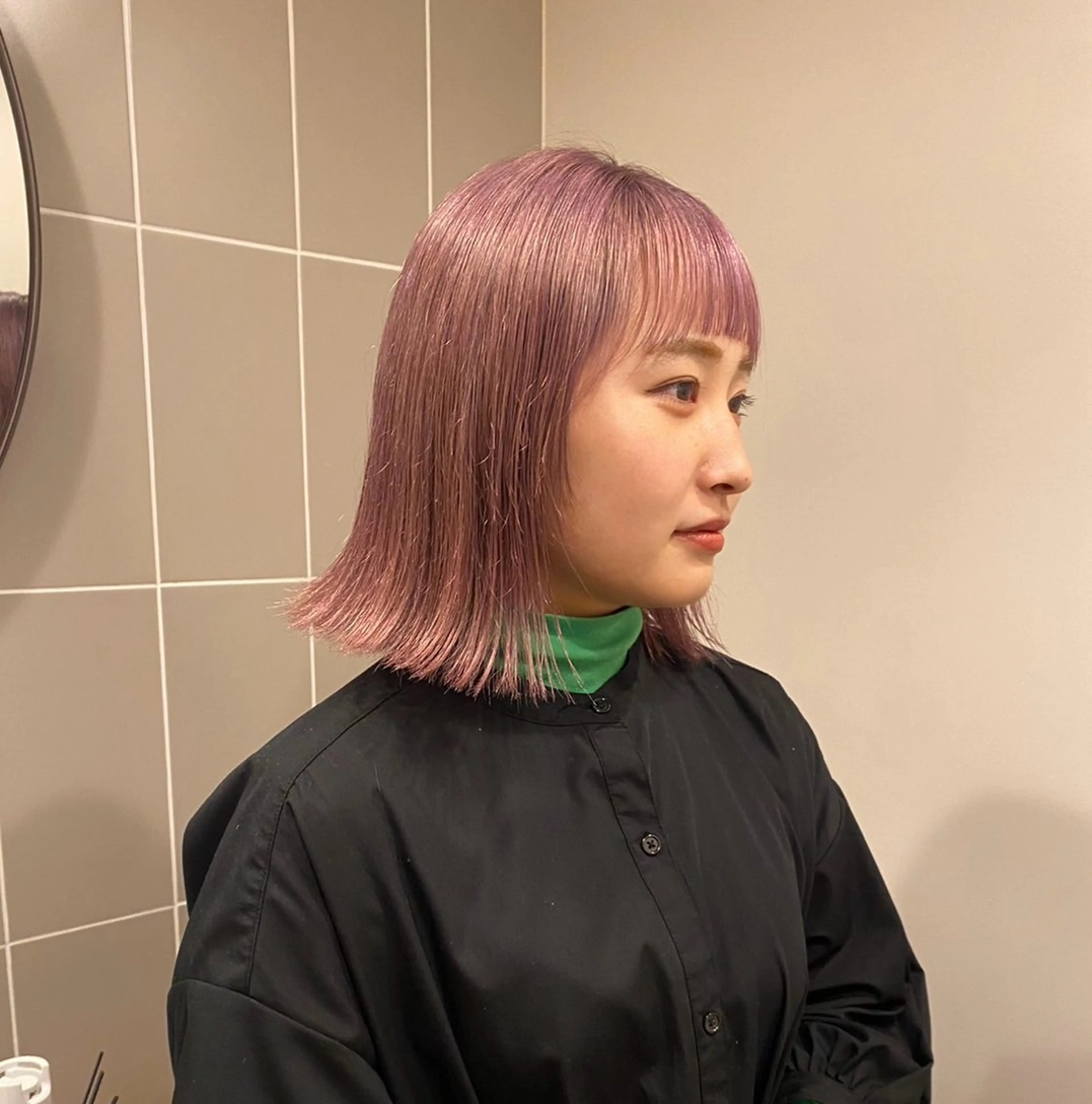 カラー FILMS 田町芝浦所属・骨格診断カット ひより FILMSのヘアスタイル