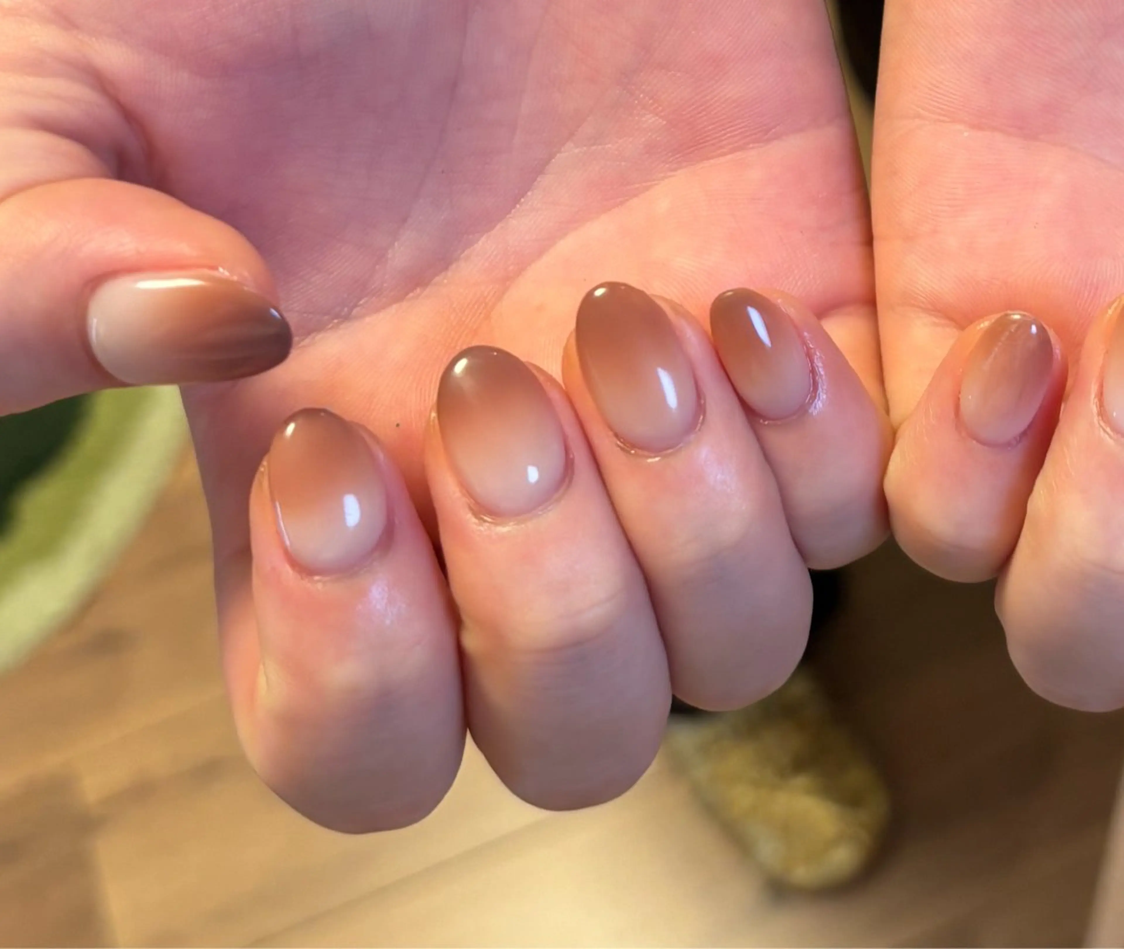 ネイル グラデーション 京 美人のネイルデザイン