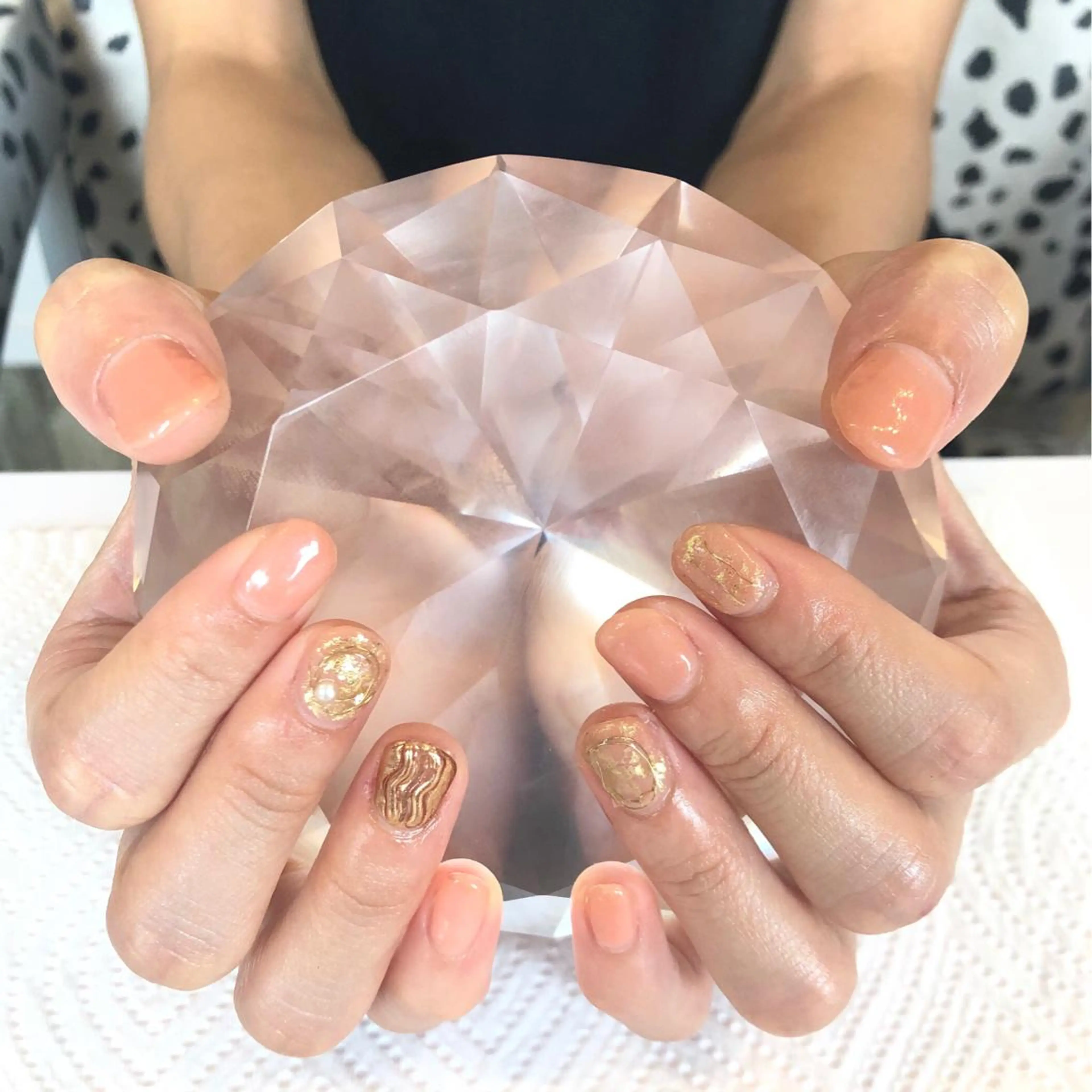 ネイル ジェルネイル ニュアンスネイル オクタ ビアスのマツエク・マツパデザイン
