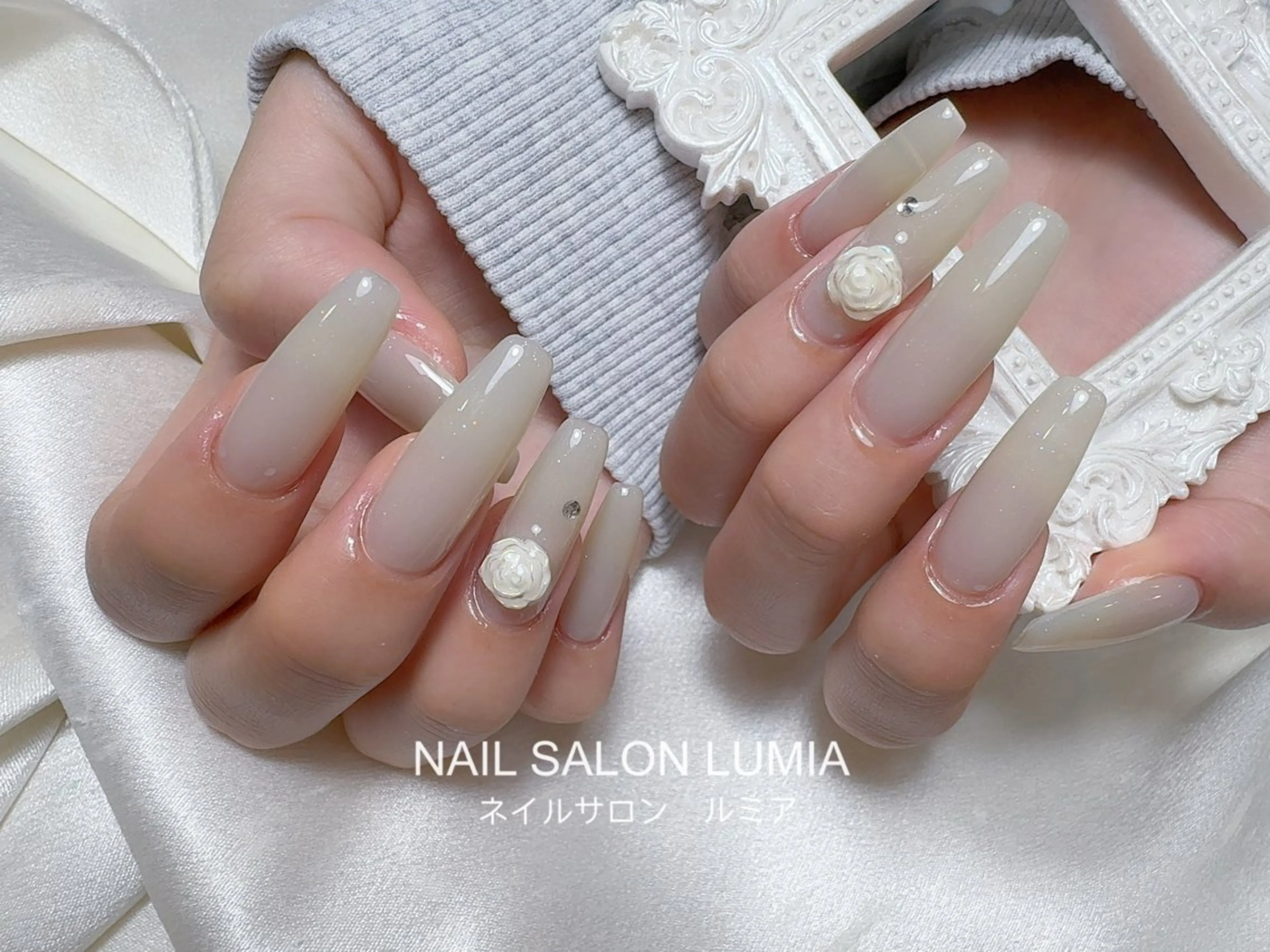 マツエク・マツパ ハンドネイル ネイルサロン ルミア Lumia 店長のネイルデザイン