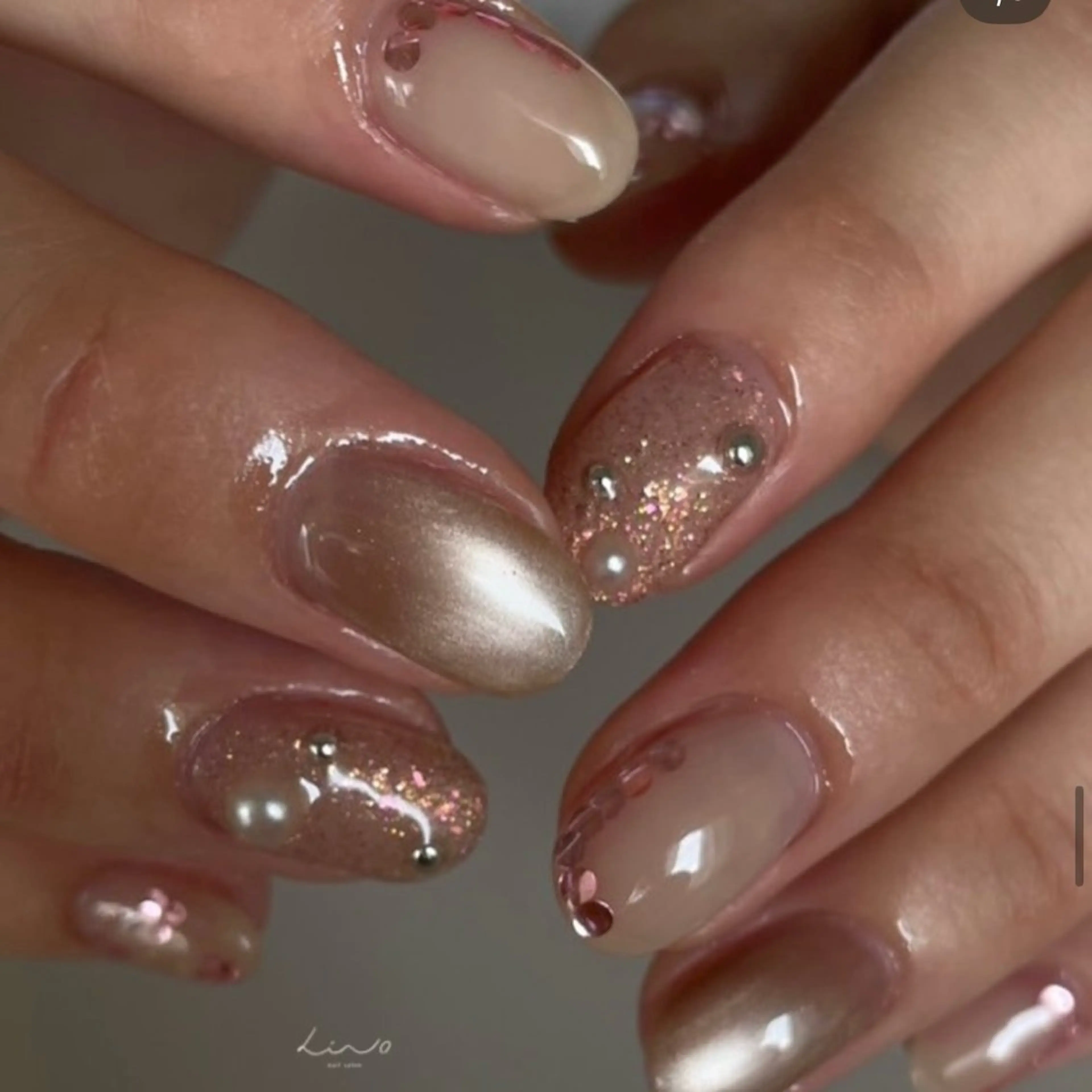 ネイル ハンドネイル lino大阪本町店所属・lino 大阪本町店のネイルデザイン