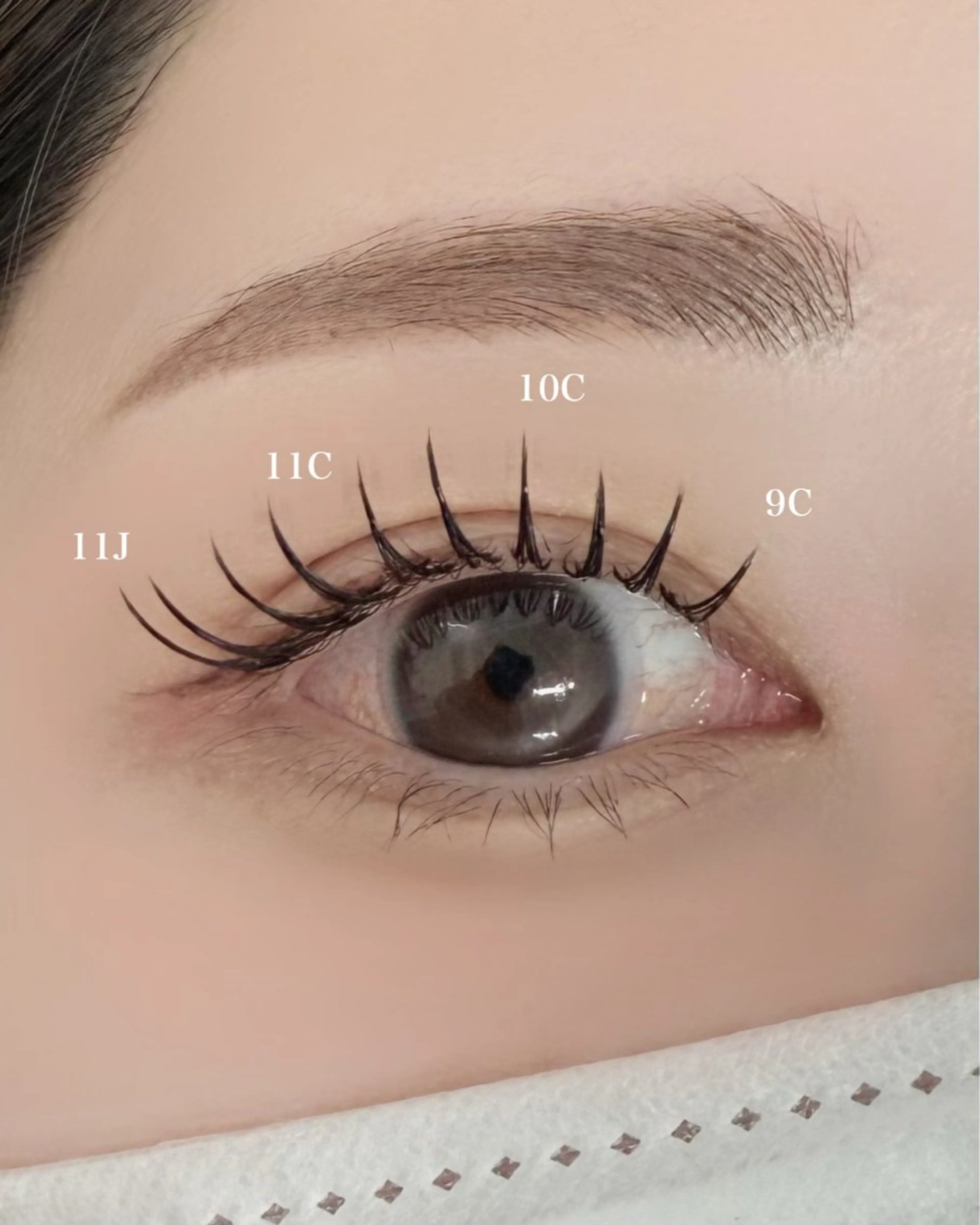 マツエク・マツパ アイラッシュ アトリエBONOのマツエク・マツパデザイン