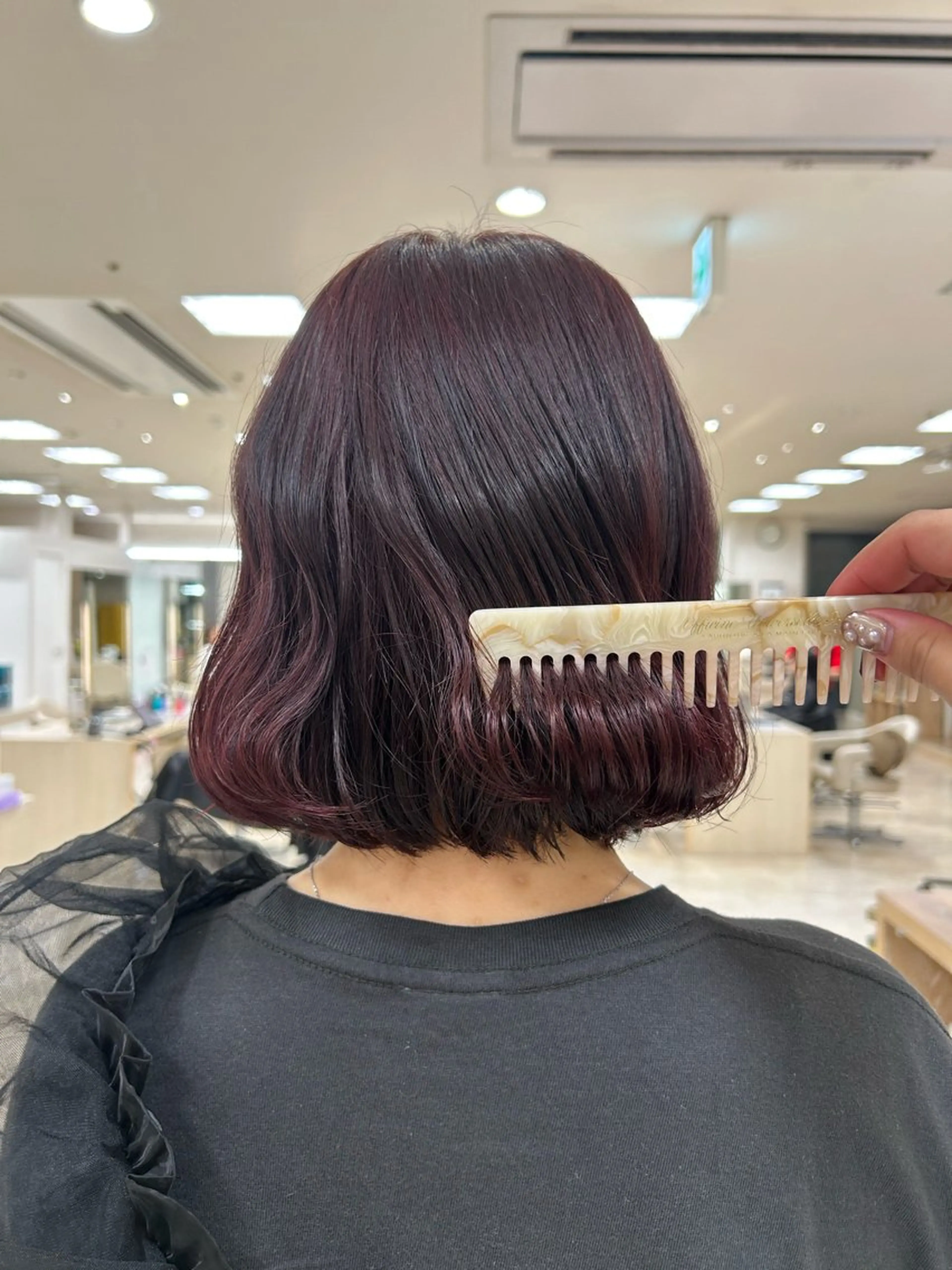 ショート カラー ヘアアレンジ/ベー ジュchiakiのヘアスタイル