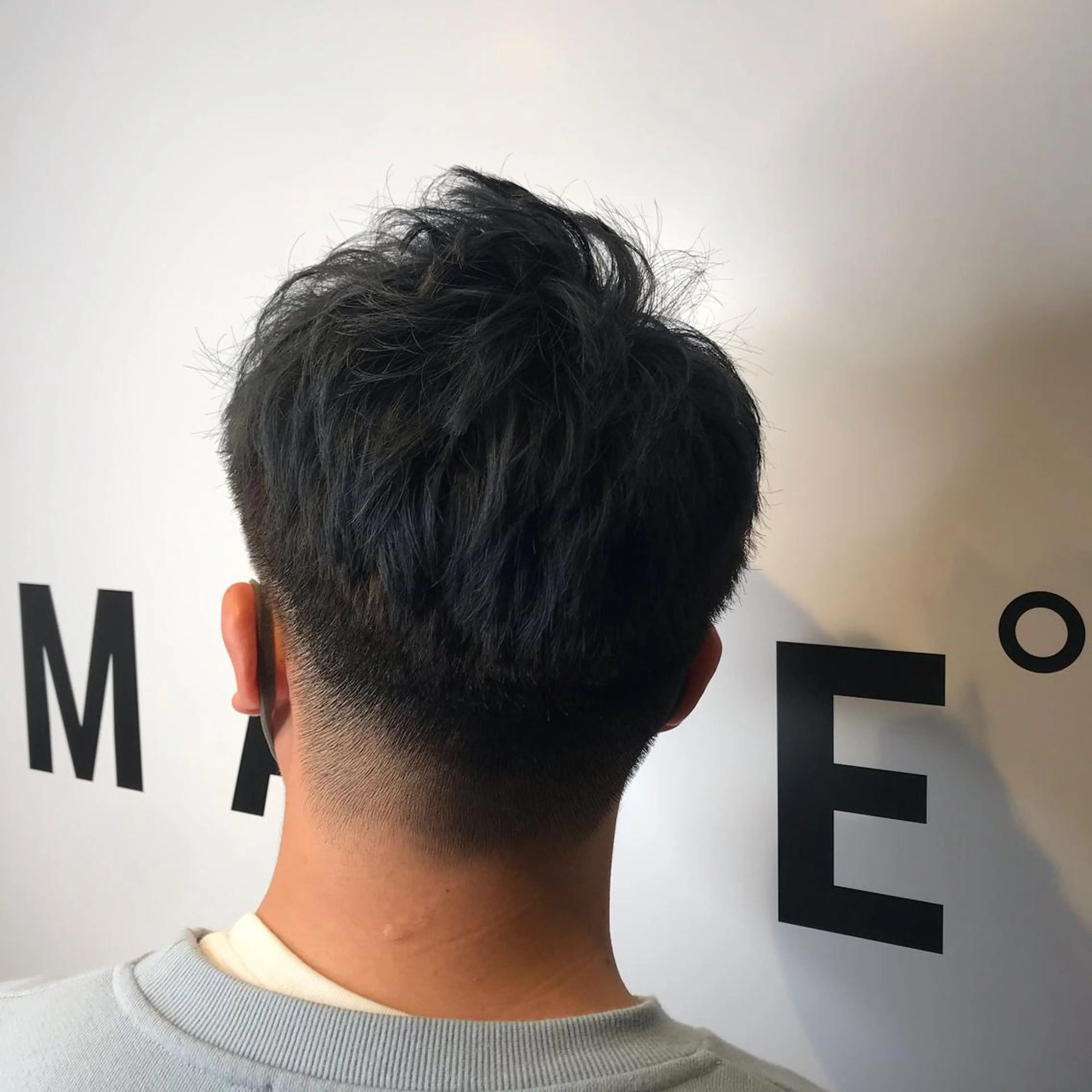 ショート カラー ダブルカラー カット 小川 舜人のヘアスタイル