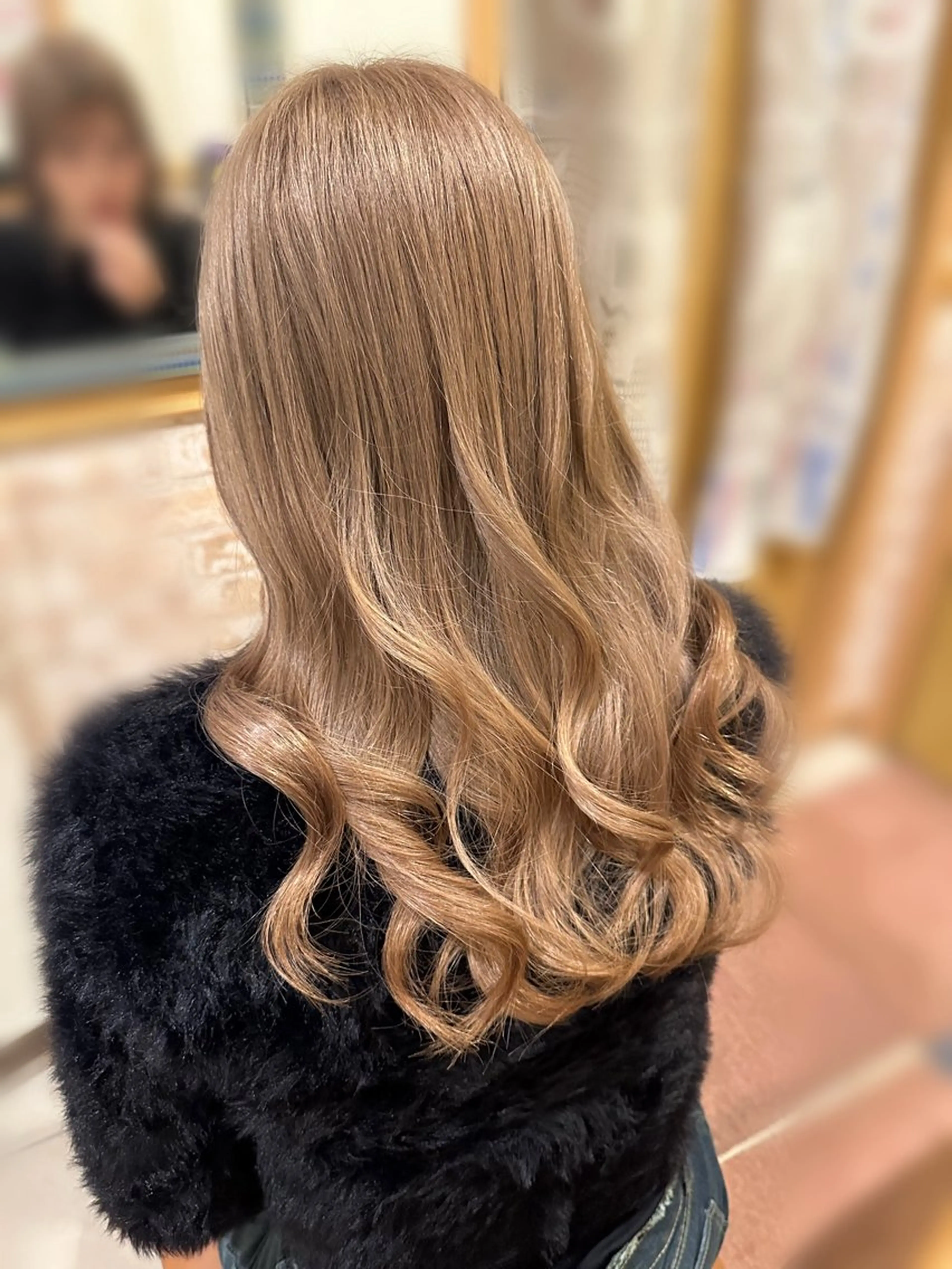 ロング LEWIN ginza所属・パーマ/カットモデル /mikuのヘアスタイル