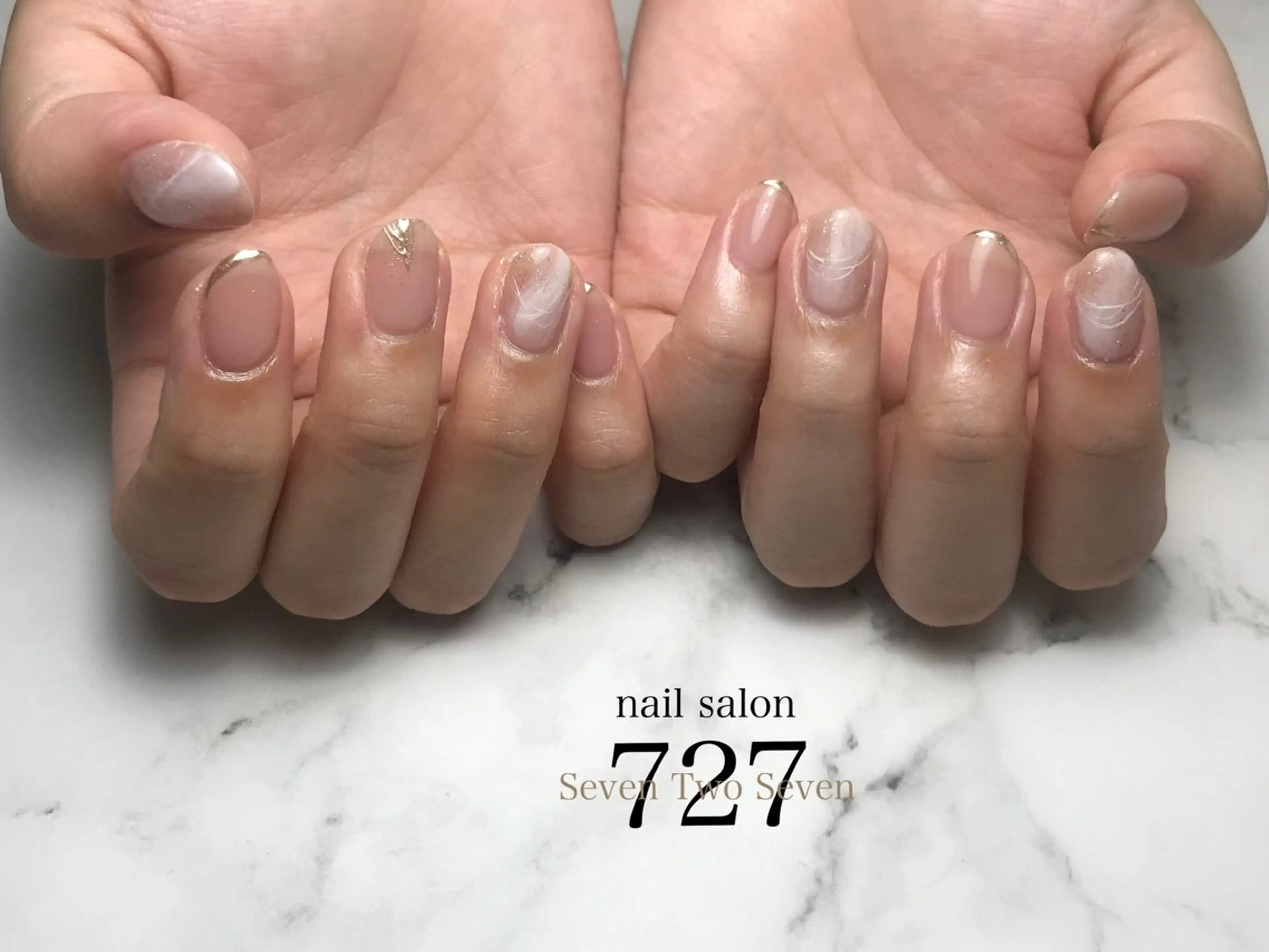 ネイル ハンドネイル 727 nailのネイルデザイン