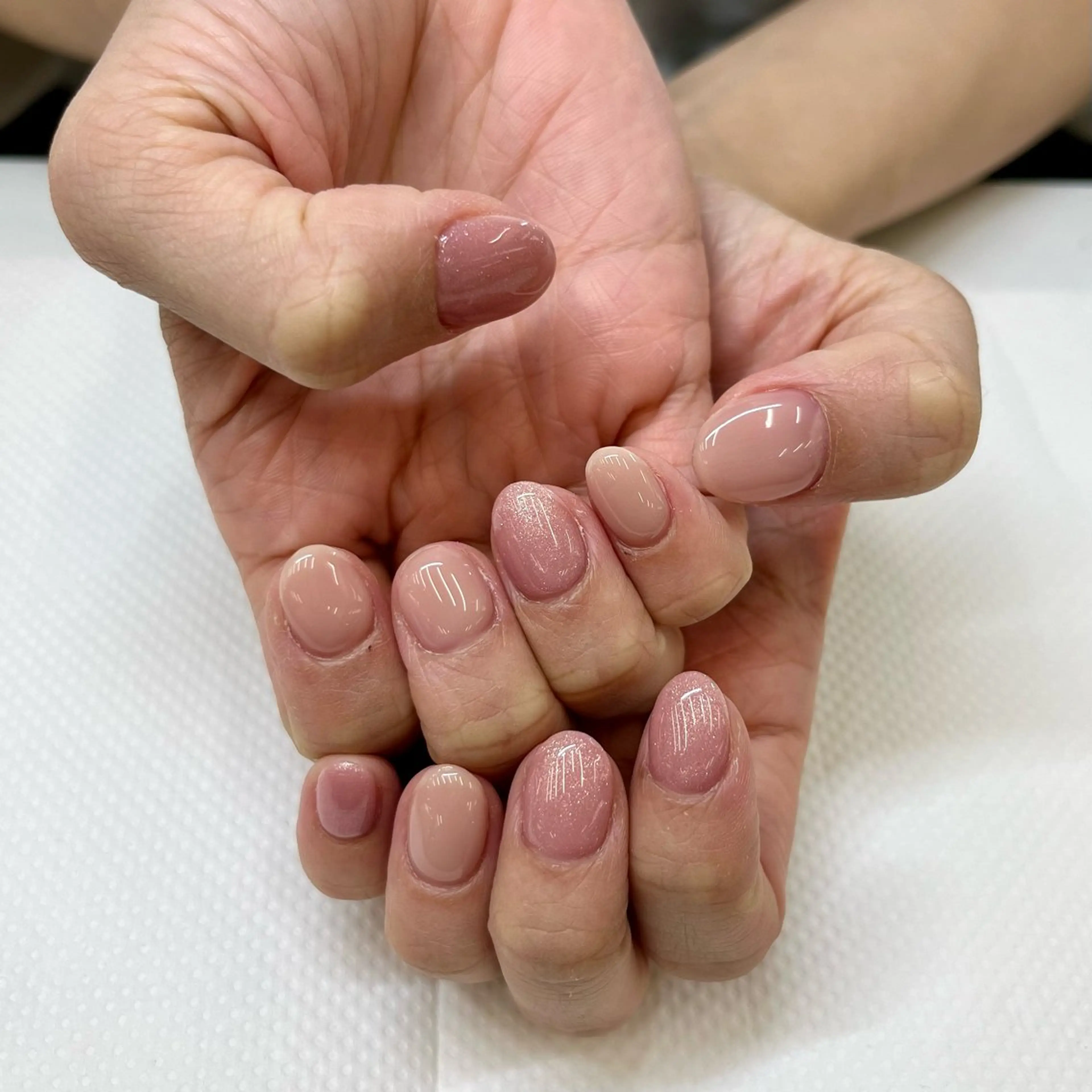 ネイル ワンカラーネイル MAXKELLY リンカ🐻‍❄️のネイルデザイン