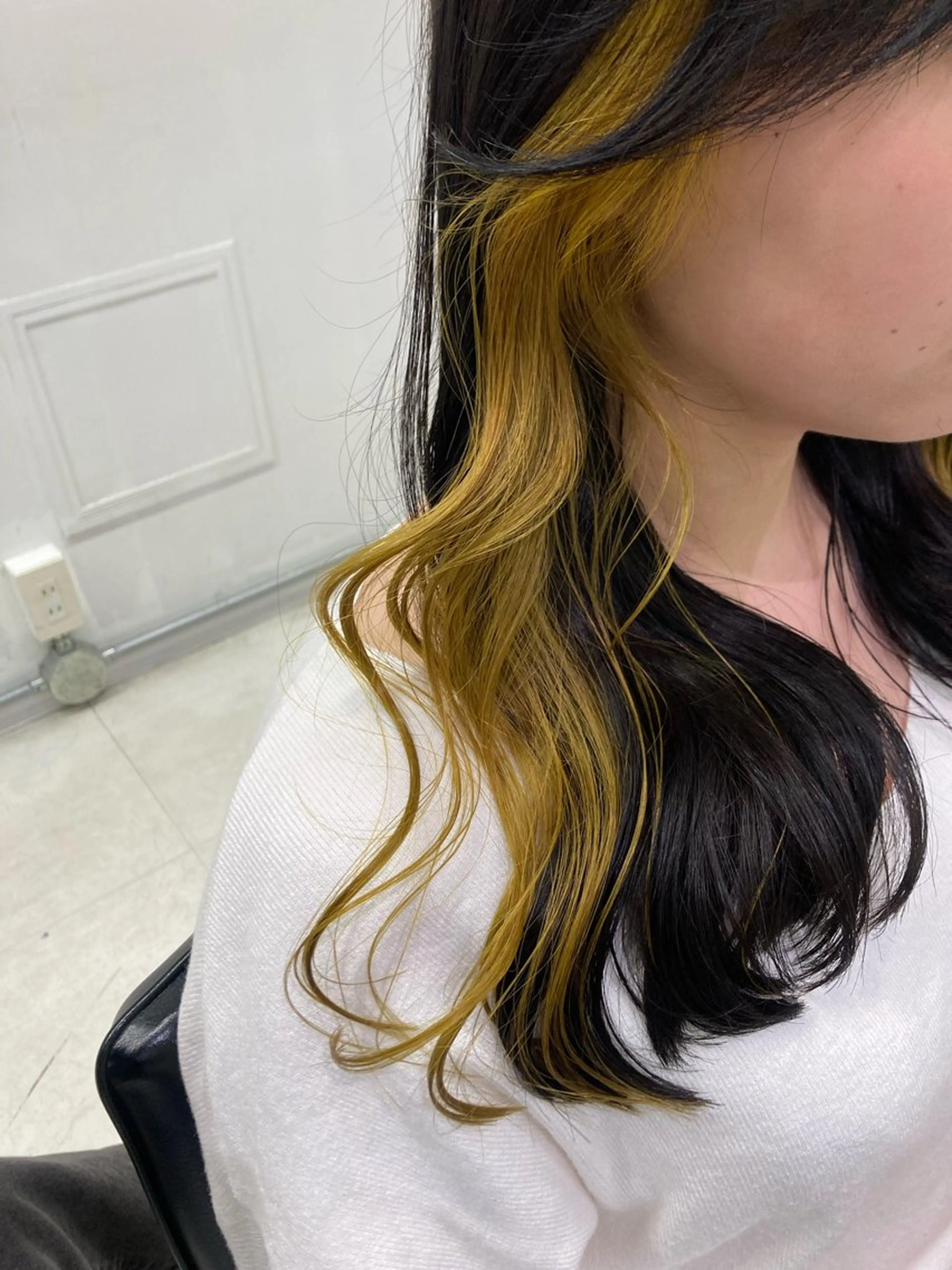 ロング カラー カット ヘアカラー トリートメント GO TODAY SHAIRE SALON原宿vita店舗所属・💖ブリーチなし透明 感💖ASAHIのヘアスタイル