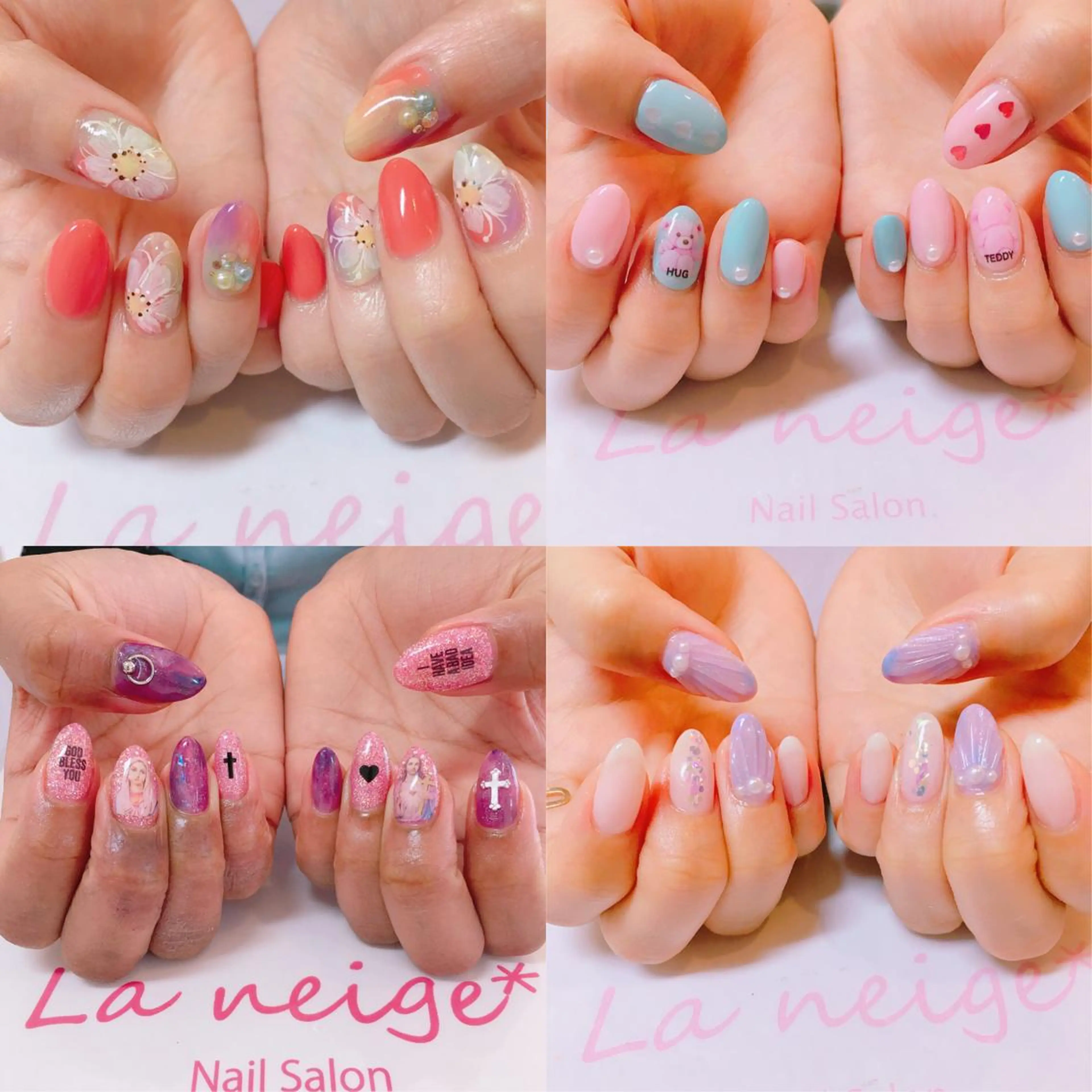 ネイル La neige* yuki 🐩🌙のネイルデザイン