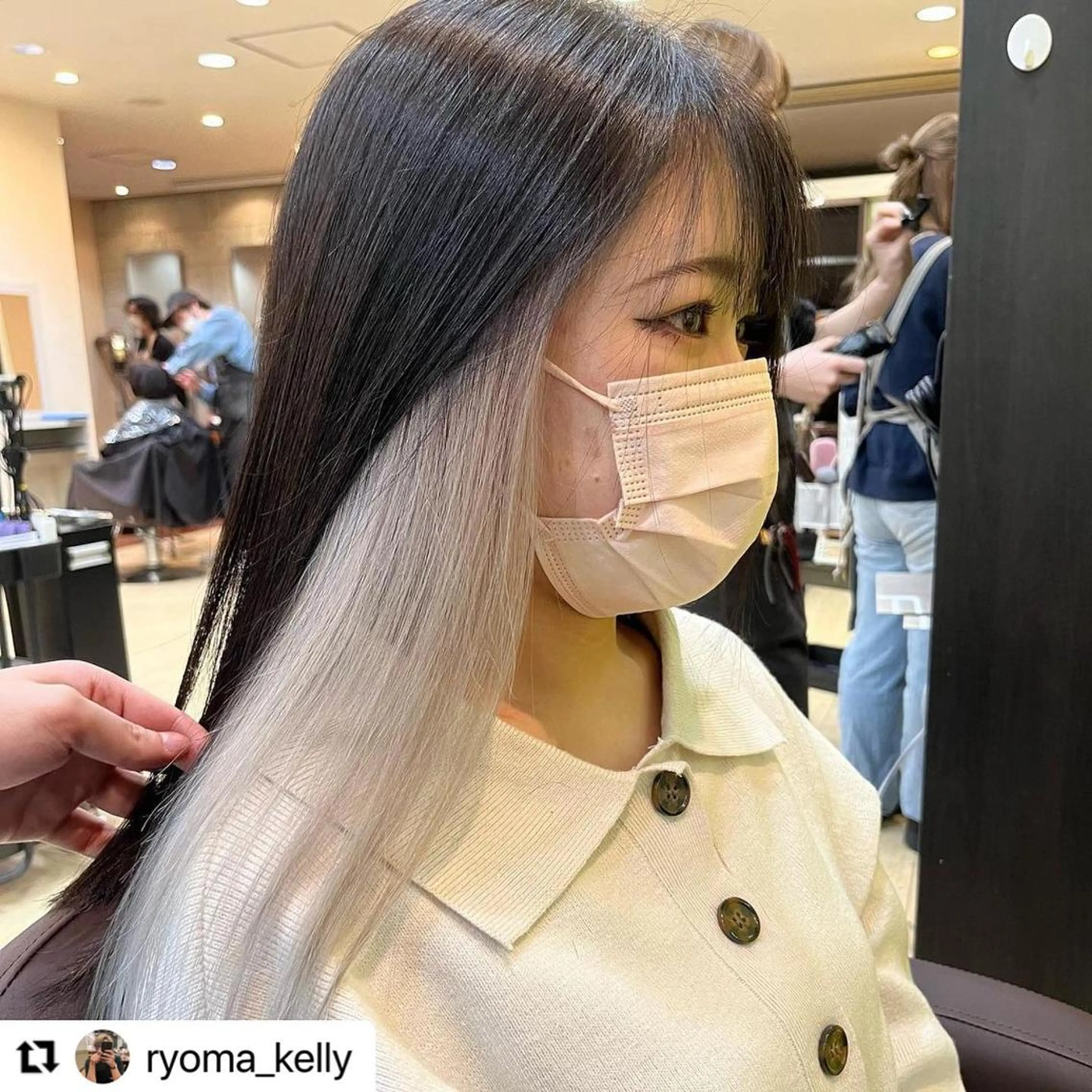 ミディアム カラー メンズ 🩷Eny terrace🩷のヘアスタイル