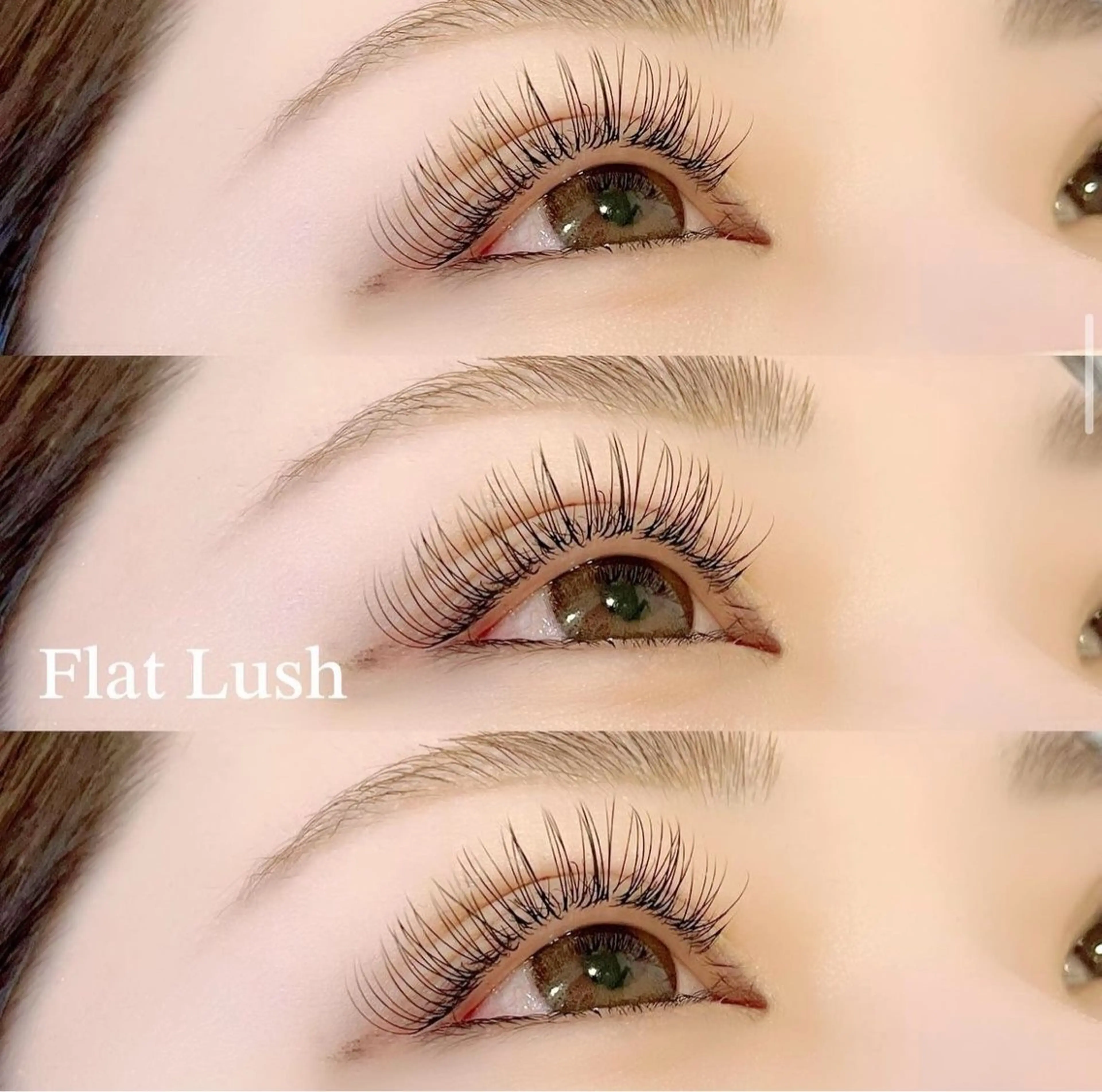 マツエク・マツパ ルミエール梅田 川嶋のマツエク・マツパデザイン