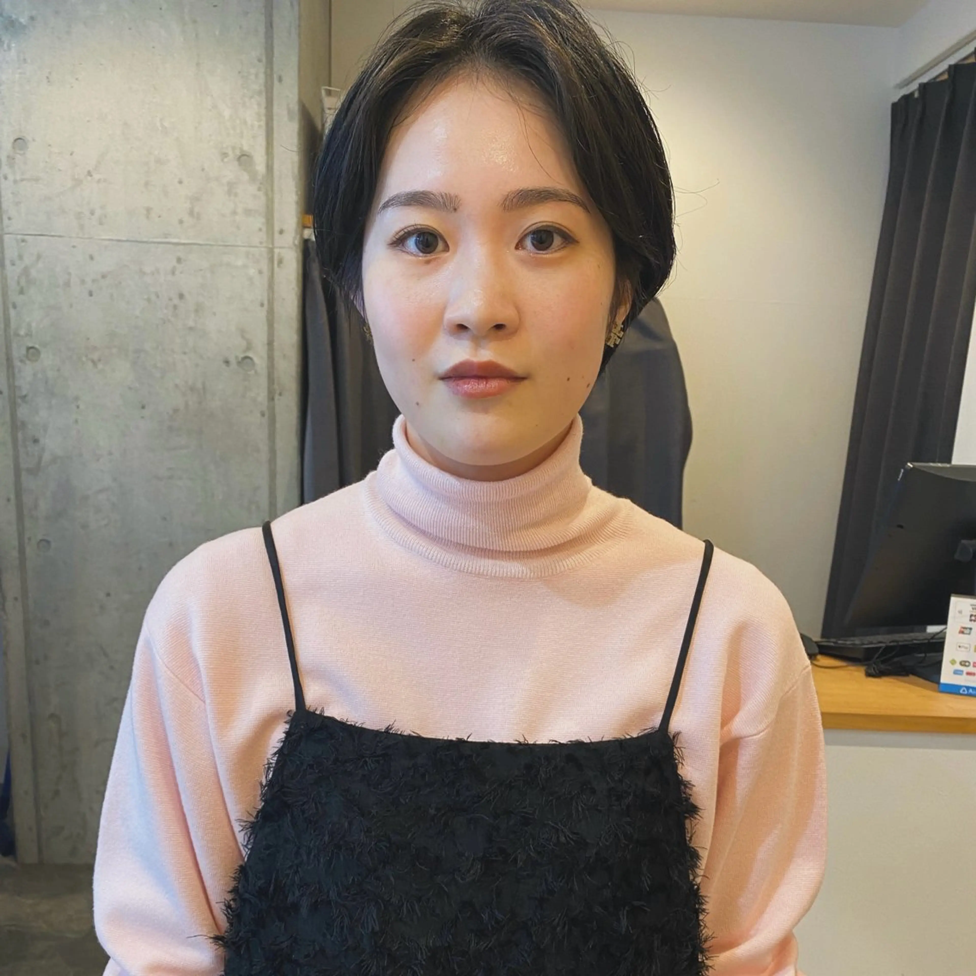 ショート ハイライト 髪質改善 レイヤーカット ショートヘア ショート職人 美容師【KENTA】のヘアスタイル