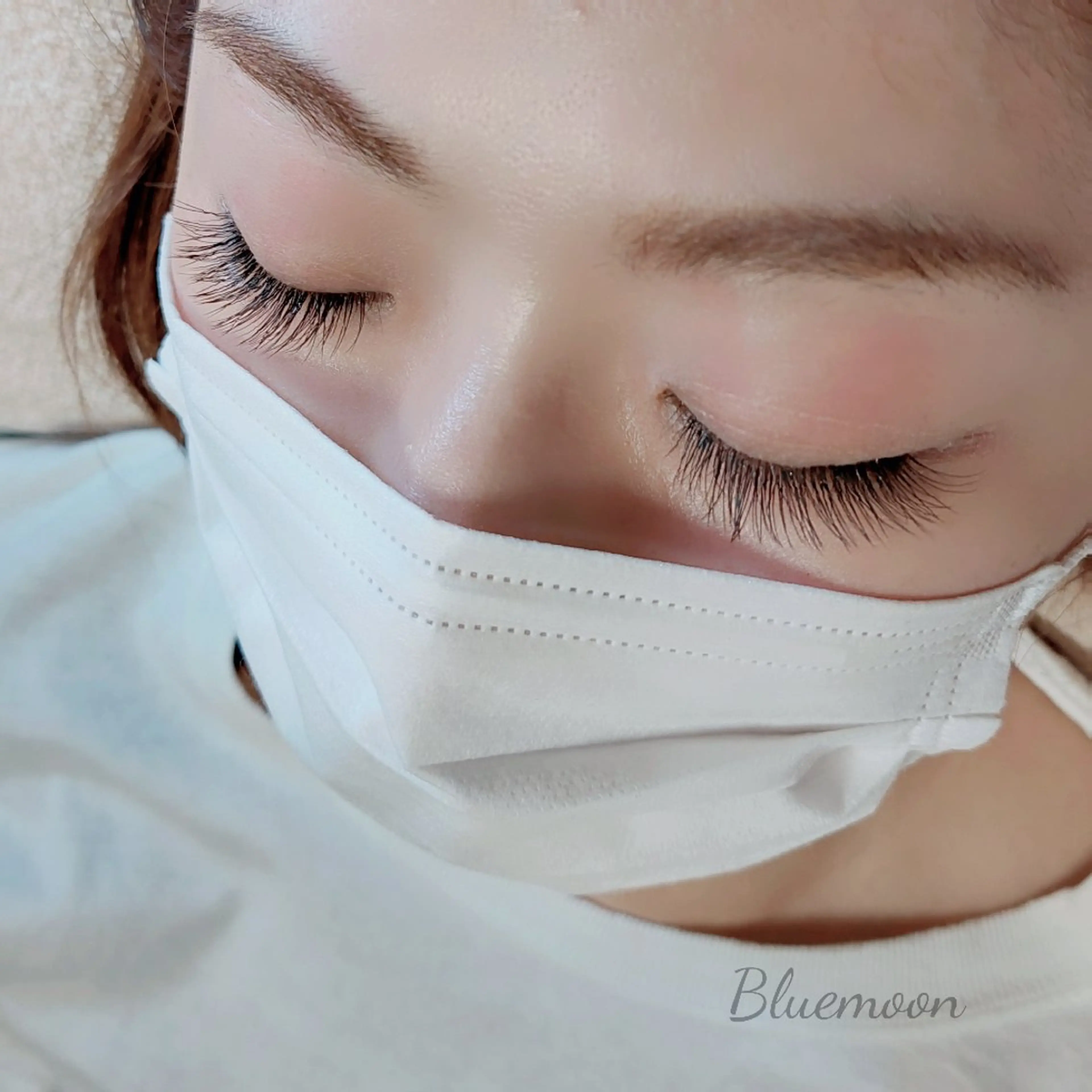 マツエク・マツパ 付け放題 カラーマツエク フラットラッシュ Bluemoon所属・Blue moonのマツエク・マツパデザイン