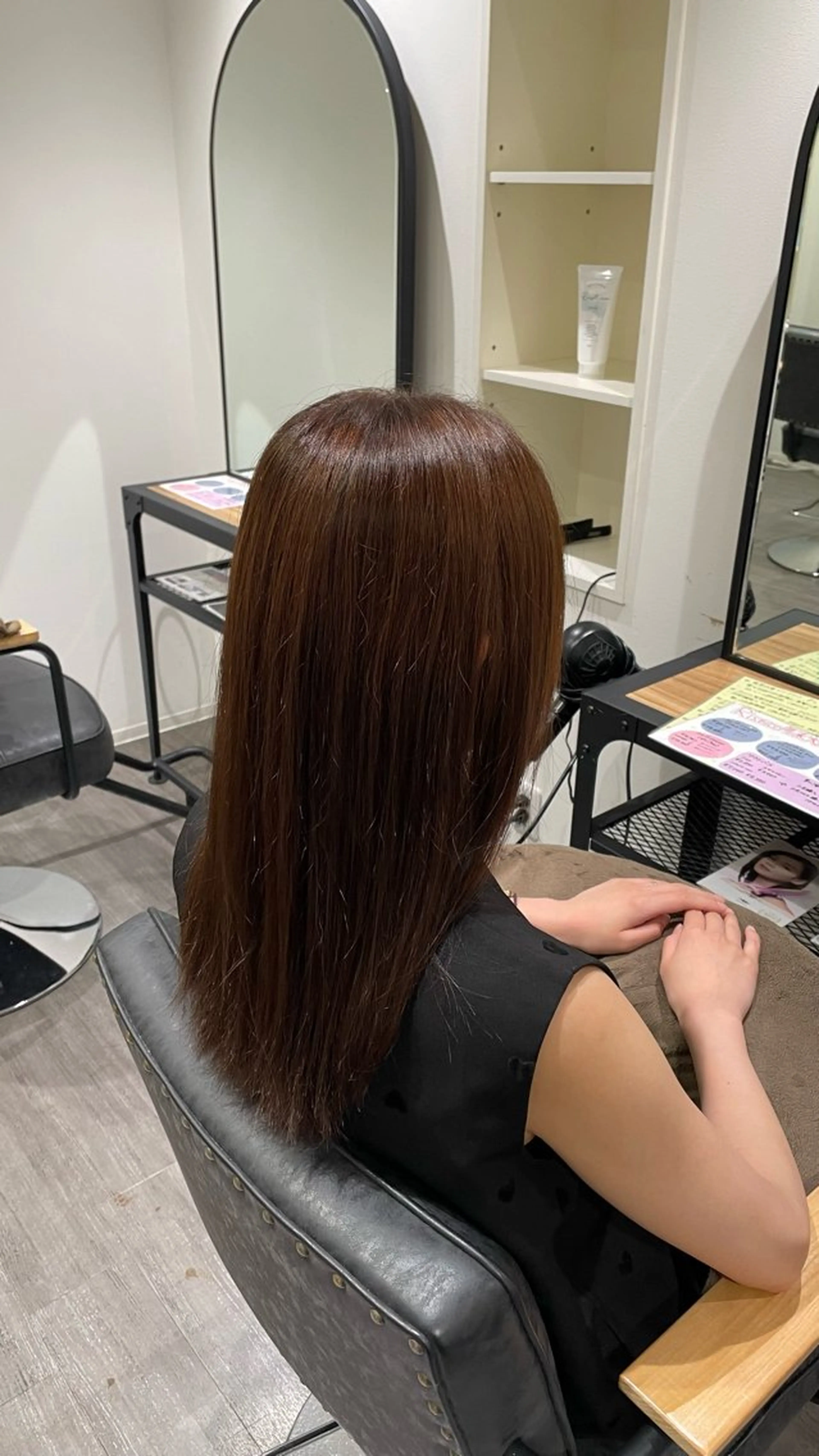 ロング ヘアカラー 北村 鴻志郎のヘアスタイル