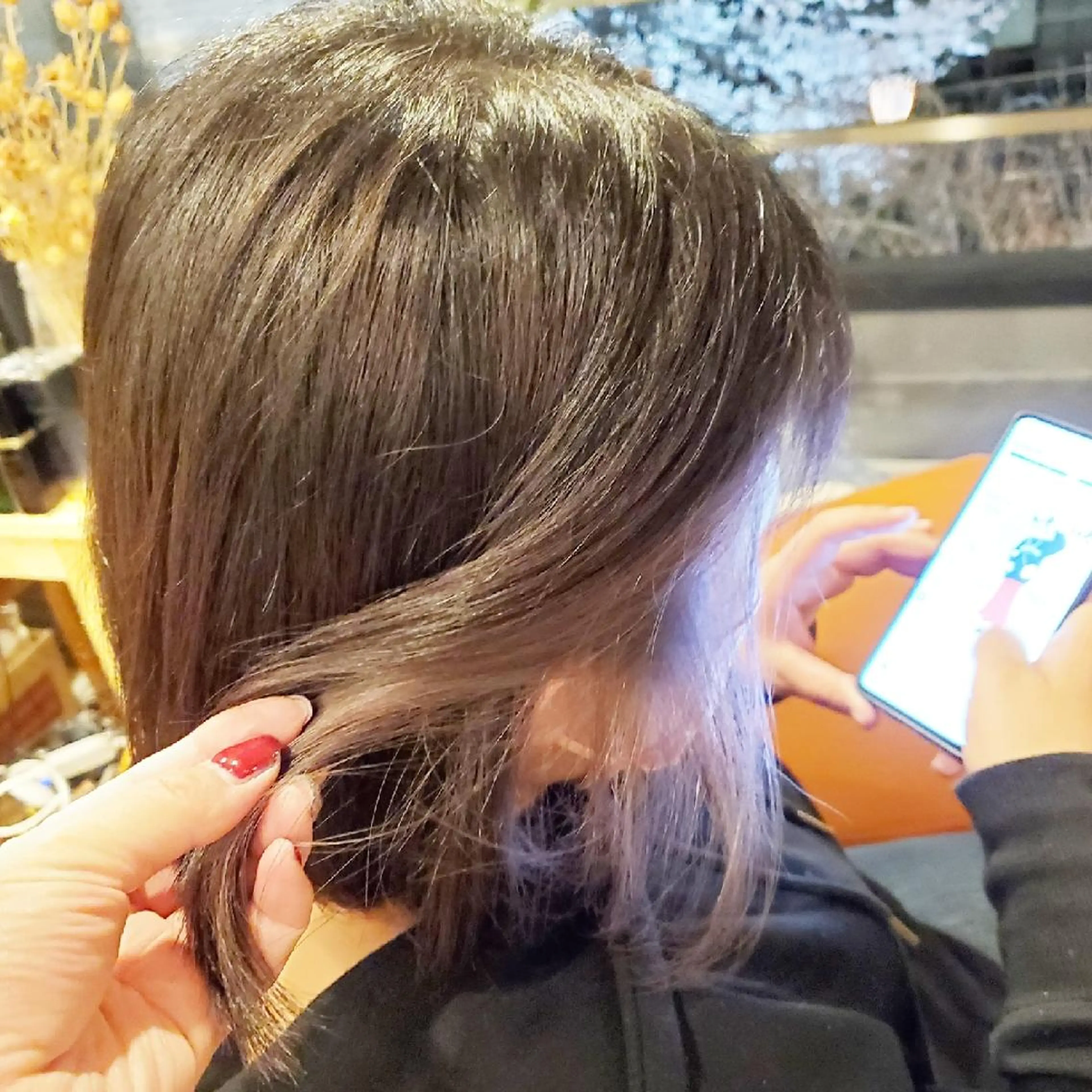 ミディアム カラー ヘアカラー spa hair  ark 富井直美のヘアスタイル