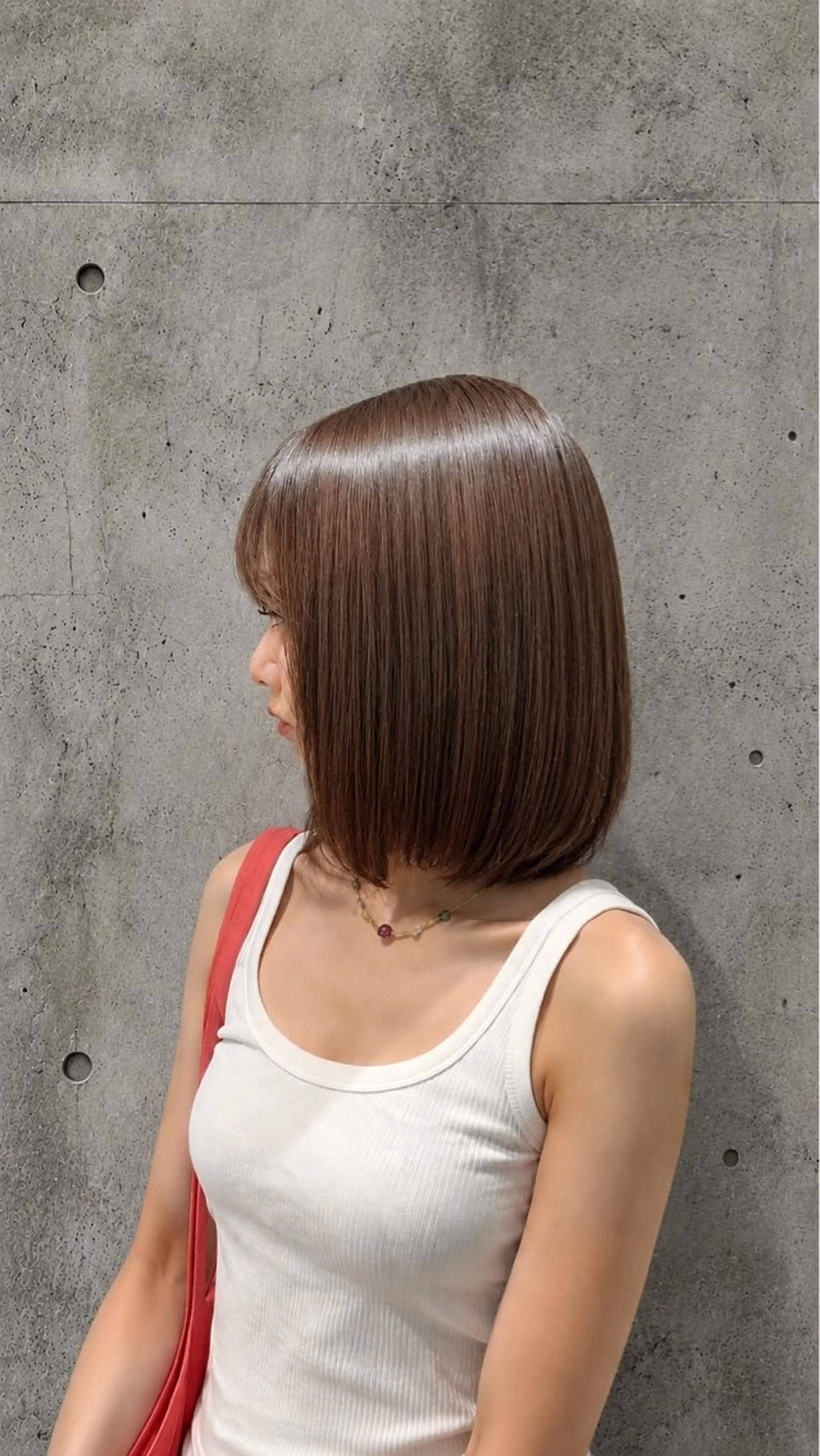 ミディアム カラー ヘアカラー ★mocca★ 細川のヘアスタイル