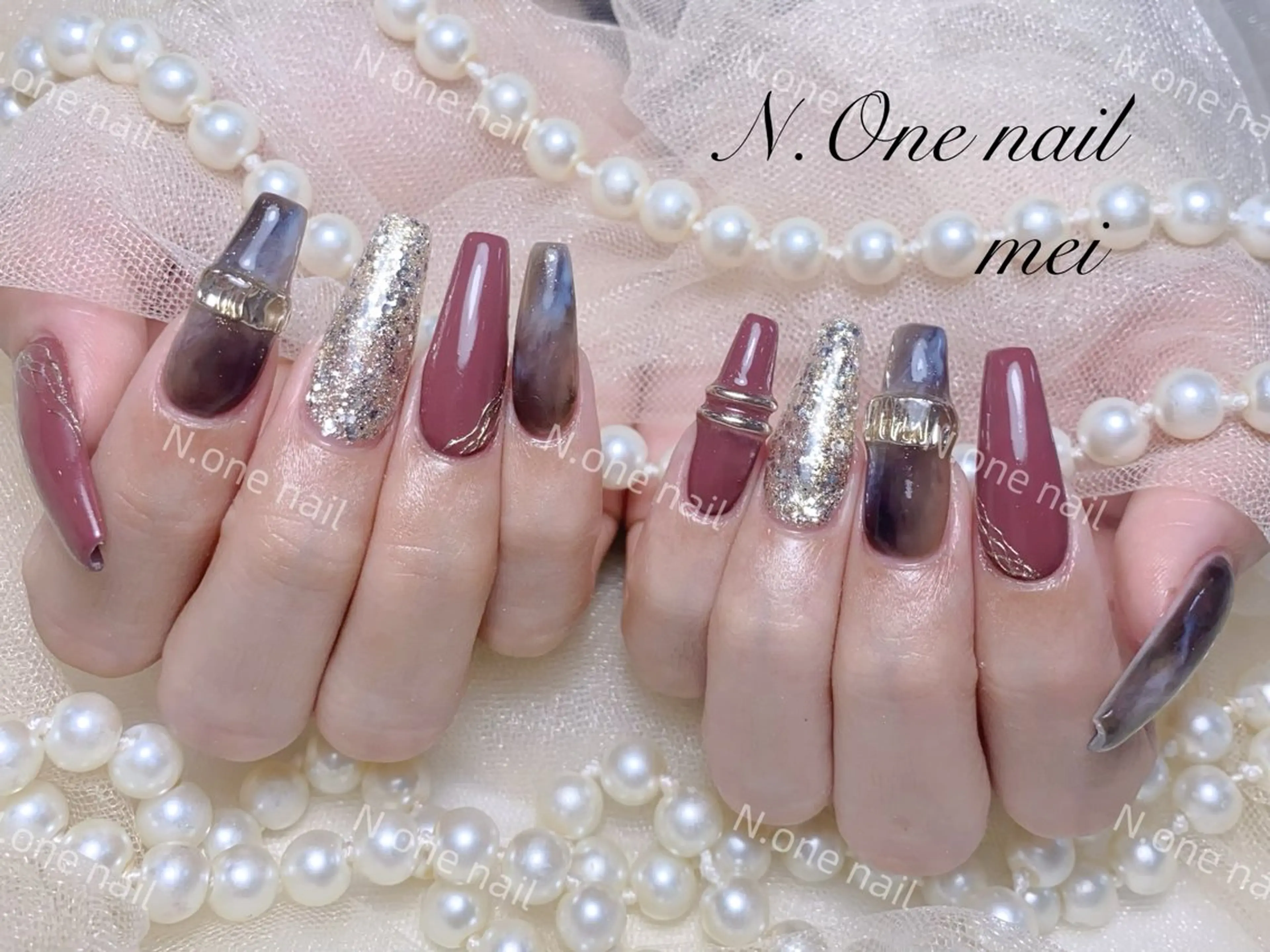 ネイル N.one mei🎀のネイルデザイン