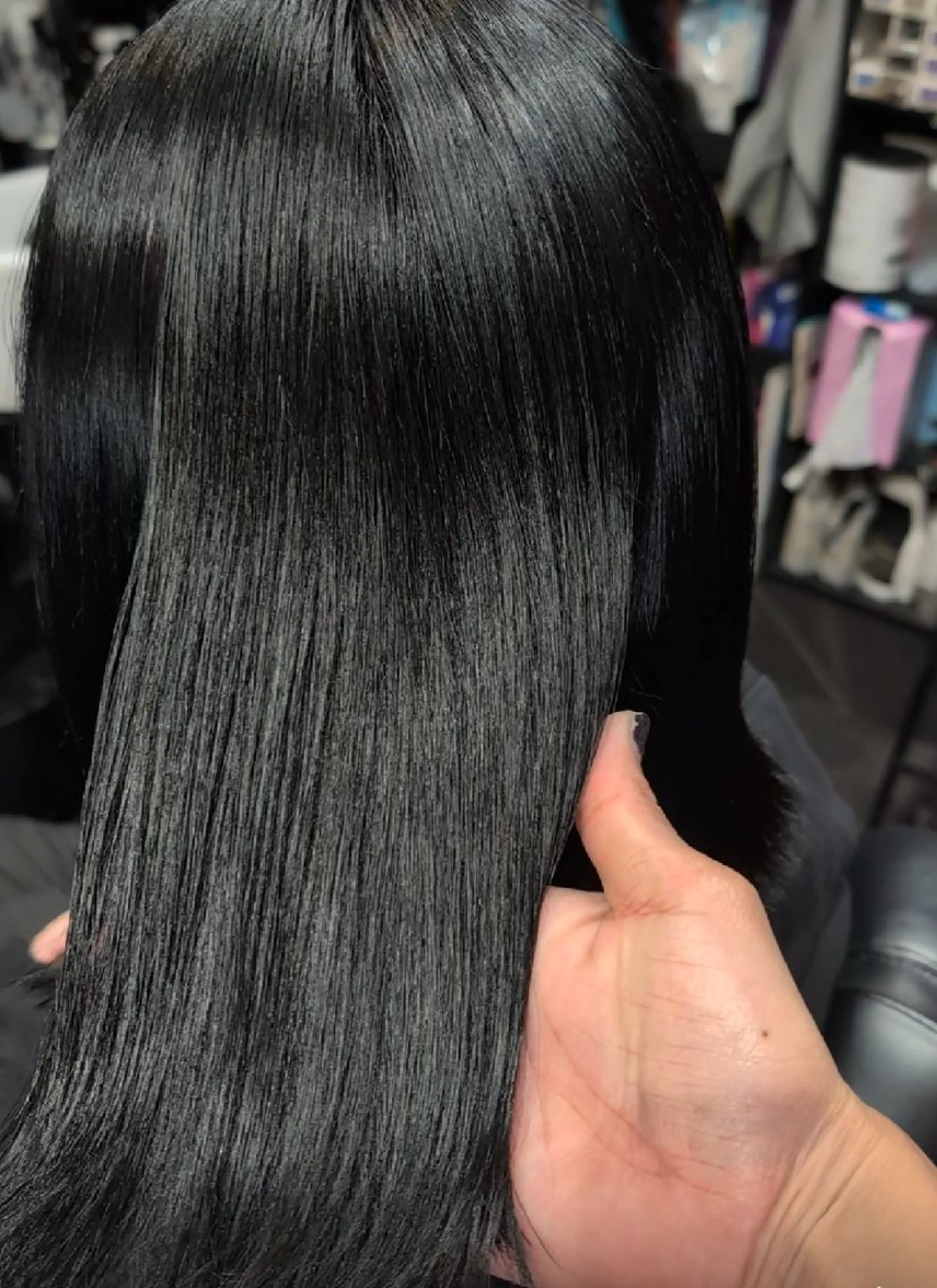 ミディアム ヘアカラー トリートメント 渡辺 康行のヘアスタイル