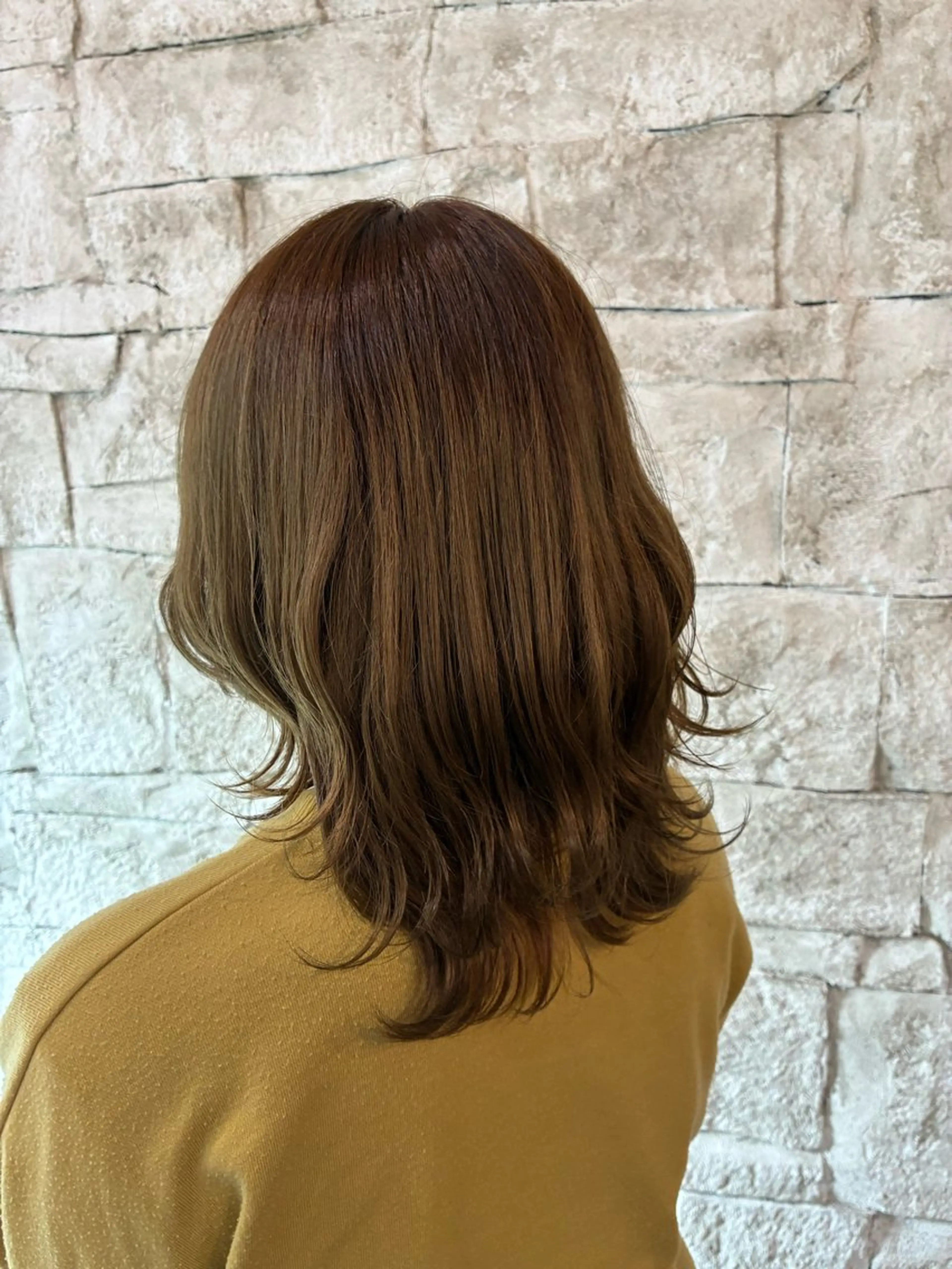 カラー ブリーチ ダブルカラー ブリーチなしカラー お褒めの口コミ多数✨ 美髪カラー/浦本冴絵のヘアスタイル