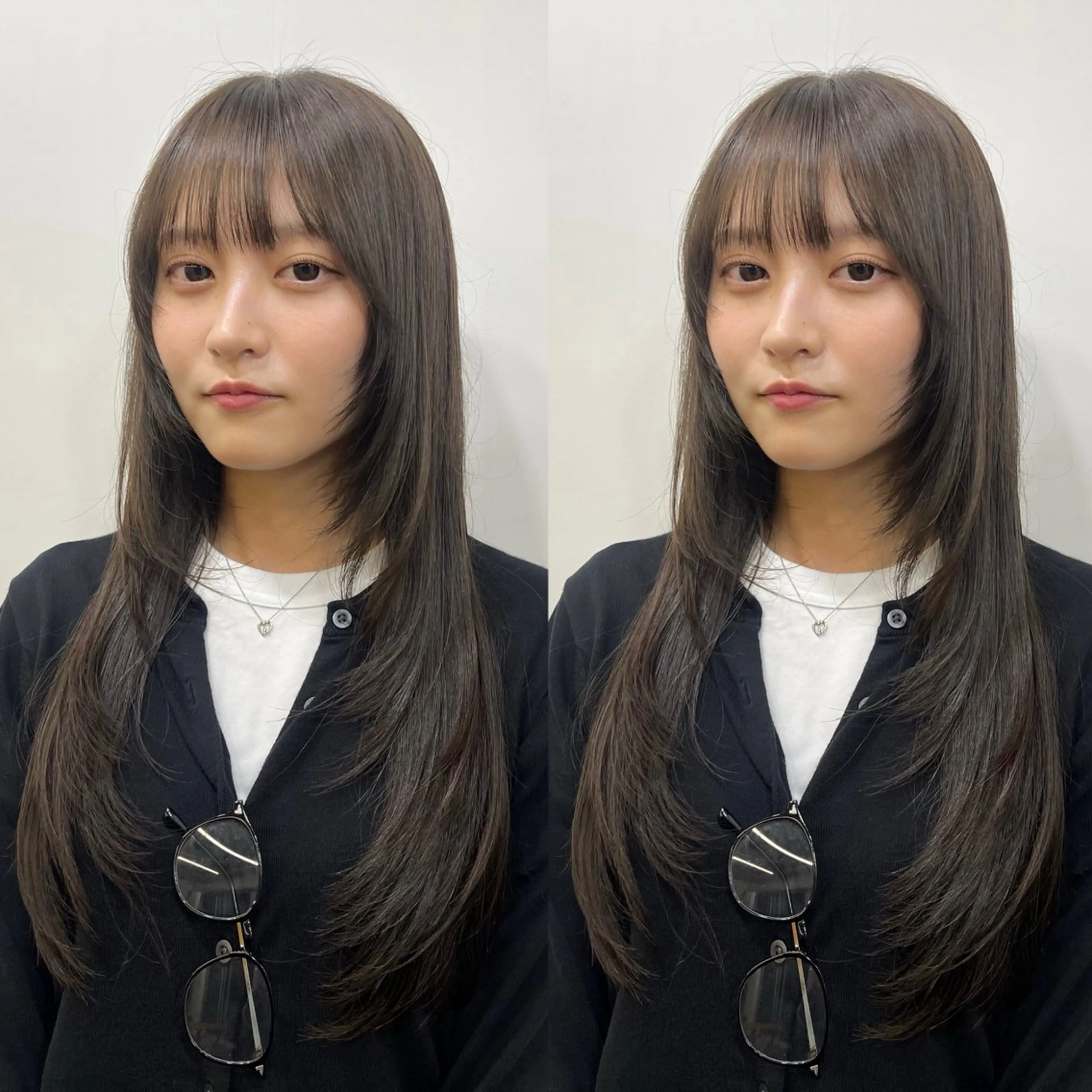 ロング カラー パーマ ヘアアレンジ メンズ ダブルカラー 顔周りカット 髪質改善 レイヤーカット トリートメント カット ヘアカラー トリートメント 💎髪質改善特化💎 RUITOのヘアスタイル