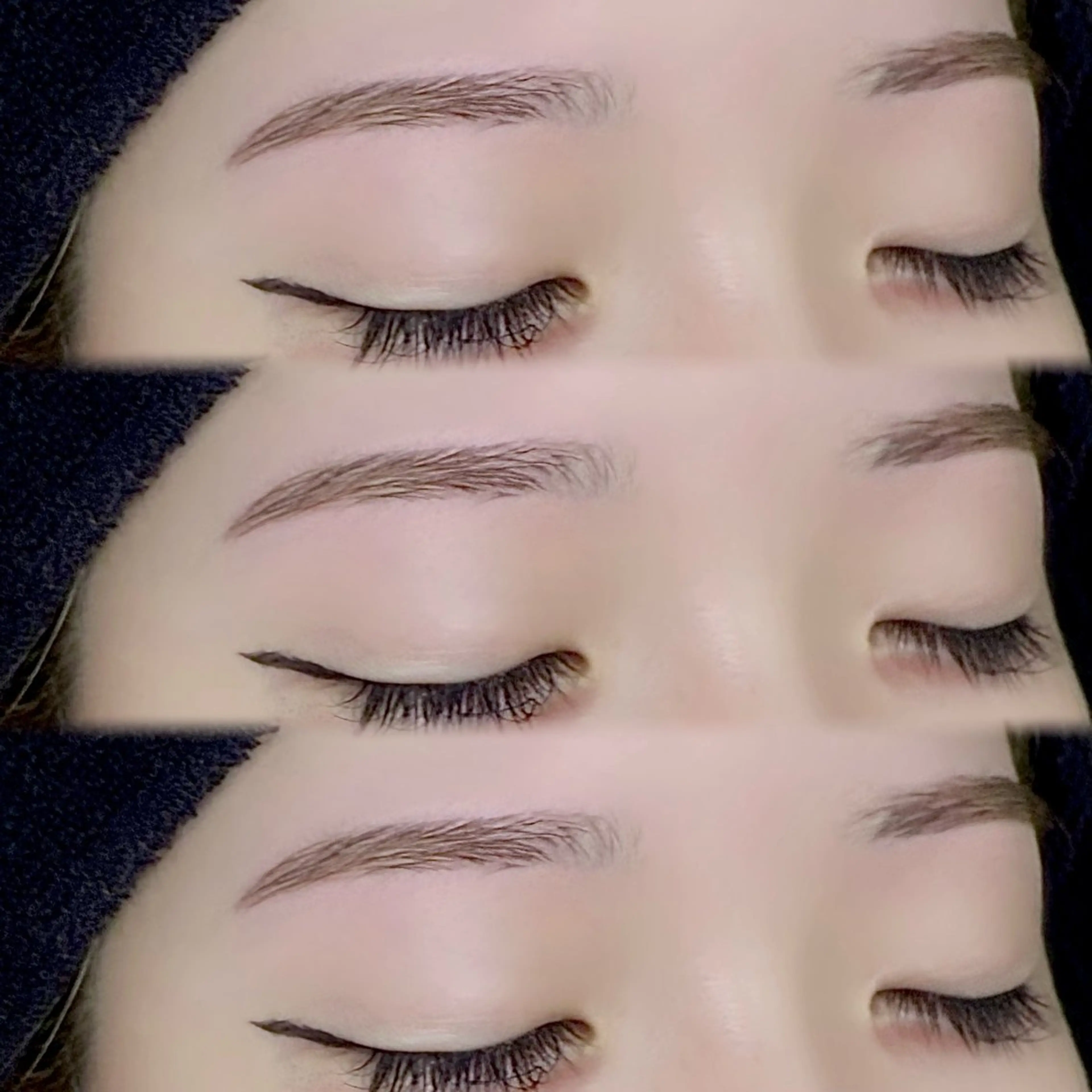 アイブロウ ワックス脱毛 眉カット Fukaya Annaのマツエク・マツパデザイン