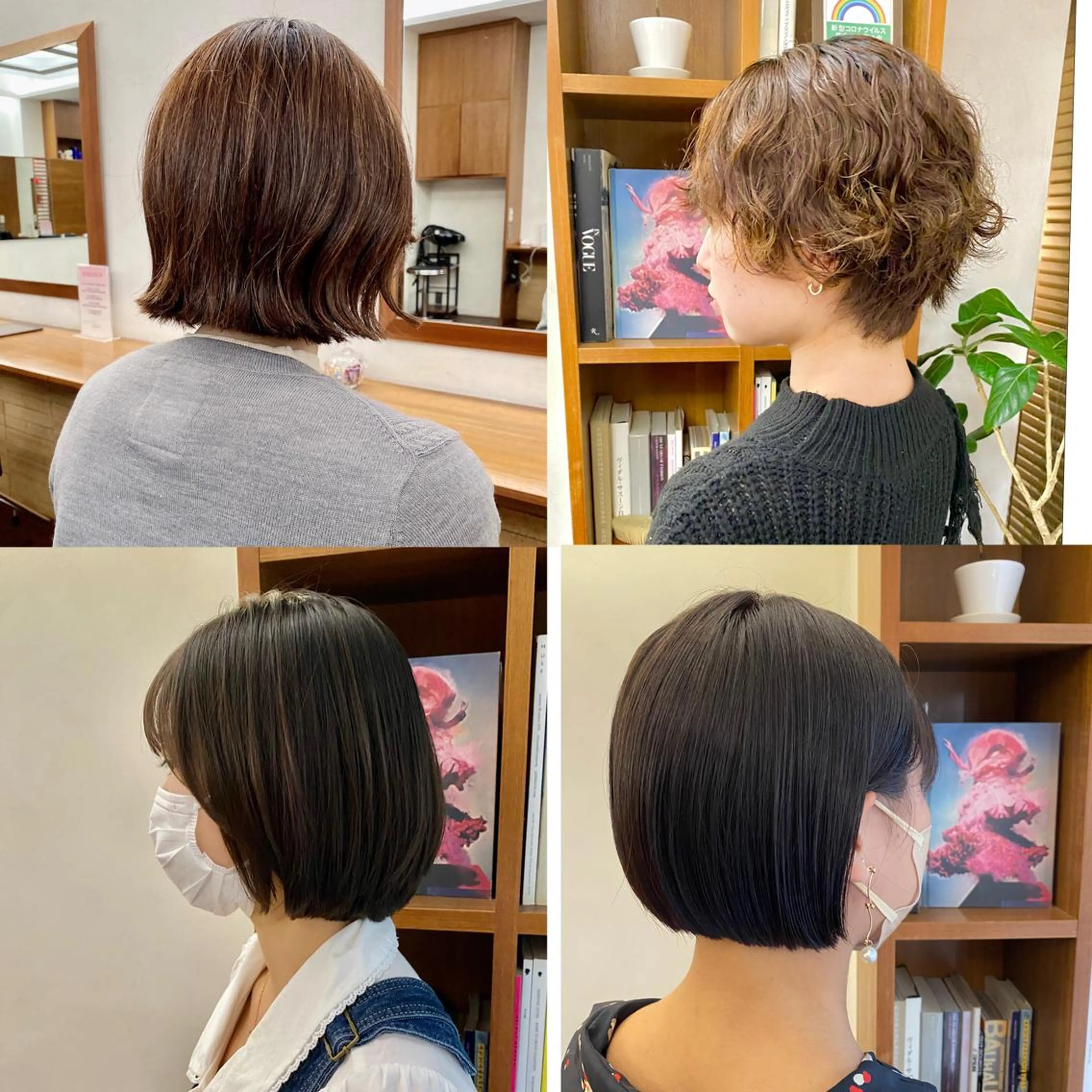 ショート カラー パーマ Paddle所属・似合わせレイヤー/ ニュアンスパーマ高倉のヘアスタイル