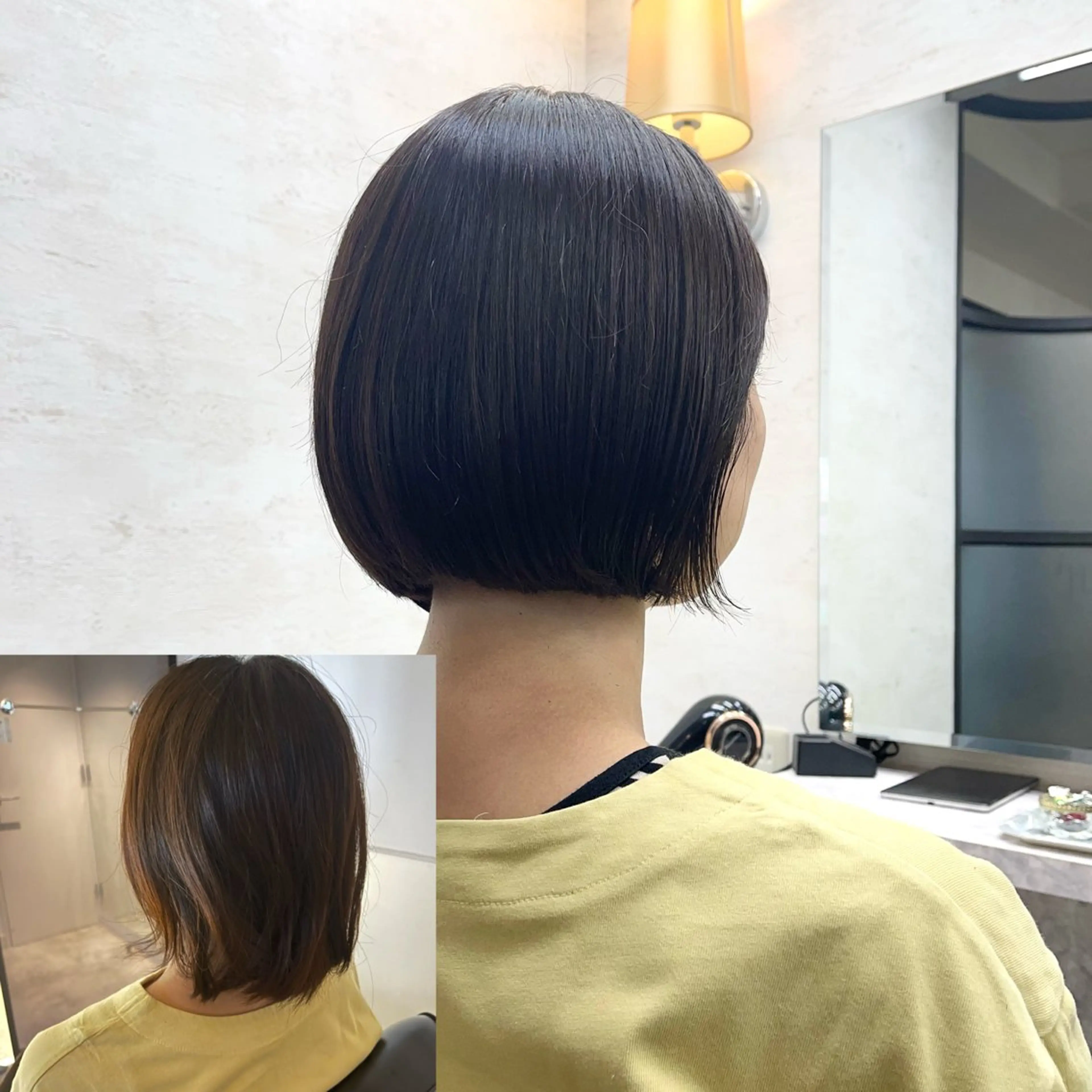 ショート カラー 黒崎 勝巳のヘアスタイル
