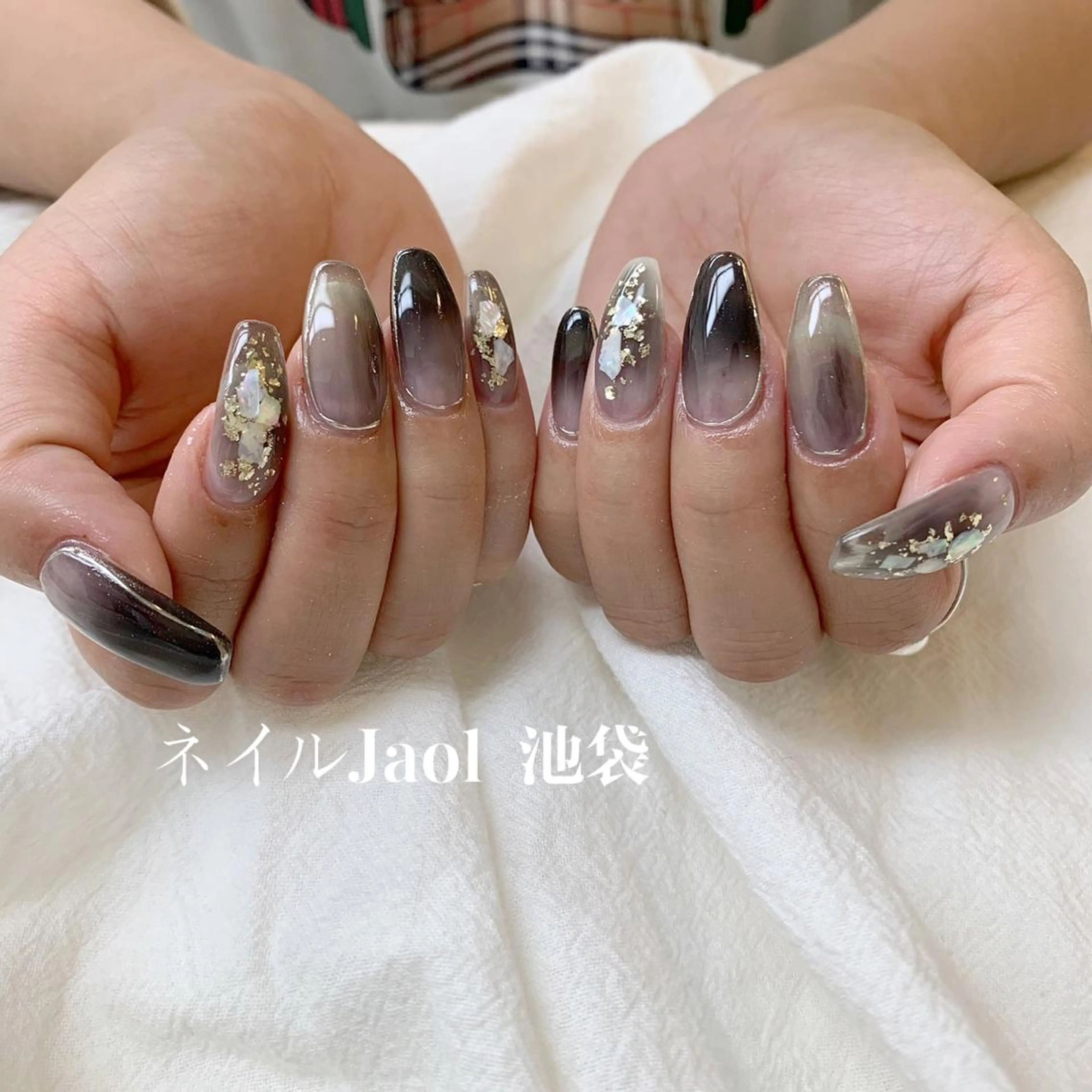 ミディアム ハンドネイル ネイルJaol 池袋のネイルデザイン