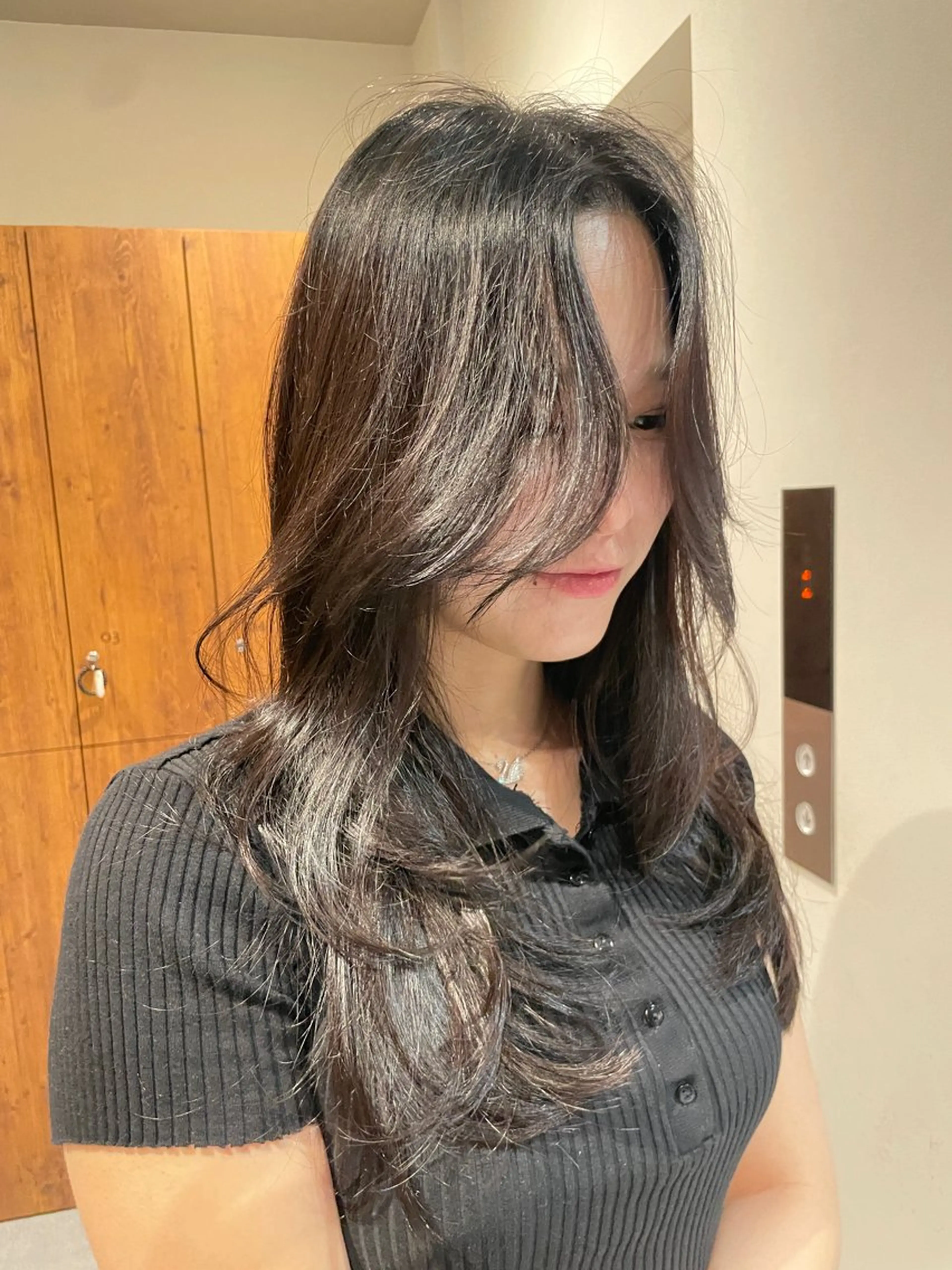 🕊️平日限定🕊️”最強艶髪へ〟海外レイヤーカット×Aujua4stepトリートメント🫧🛀の写真