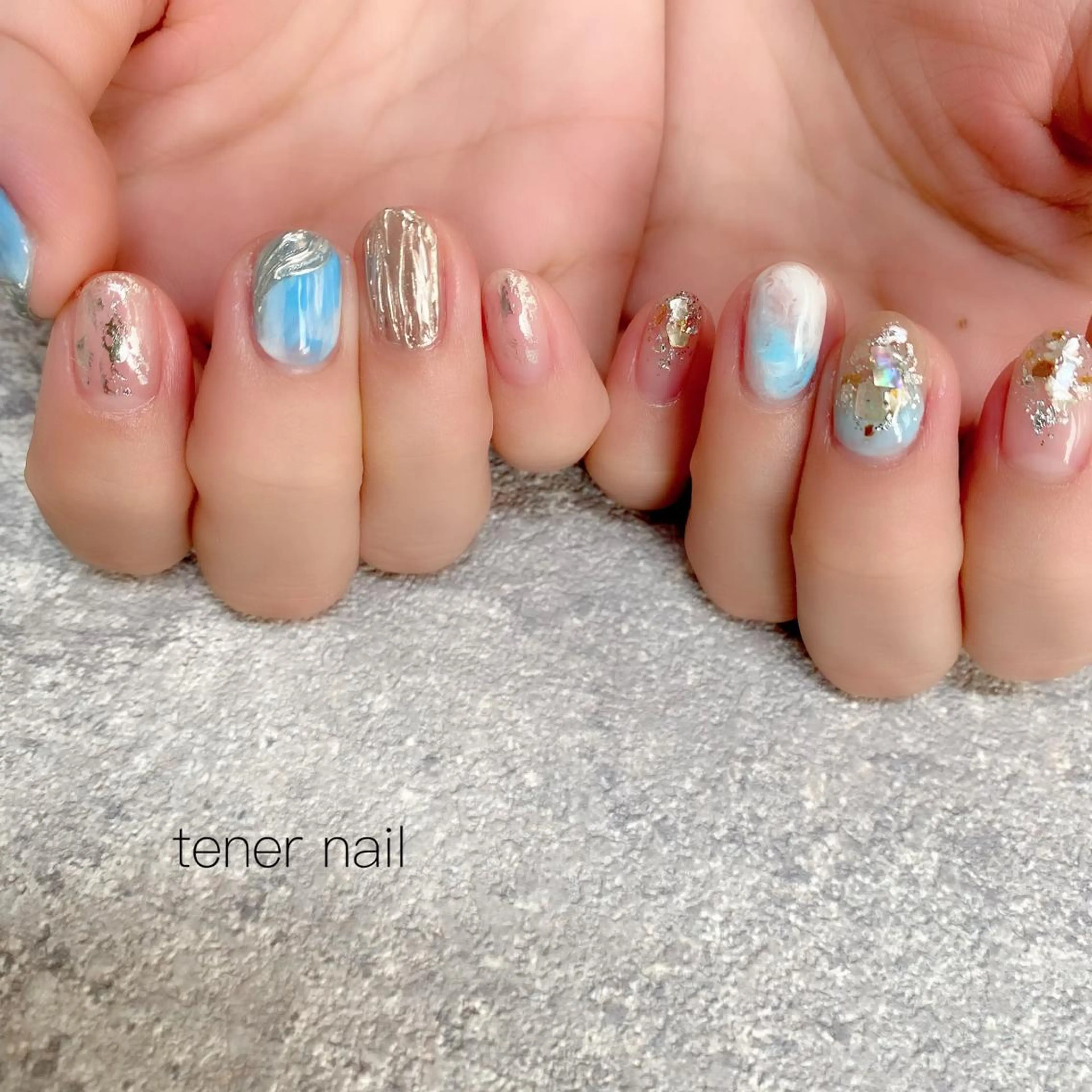 ネイル ニュアンスネイル テネルネイル tener nailのネイルデザイン