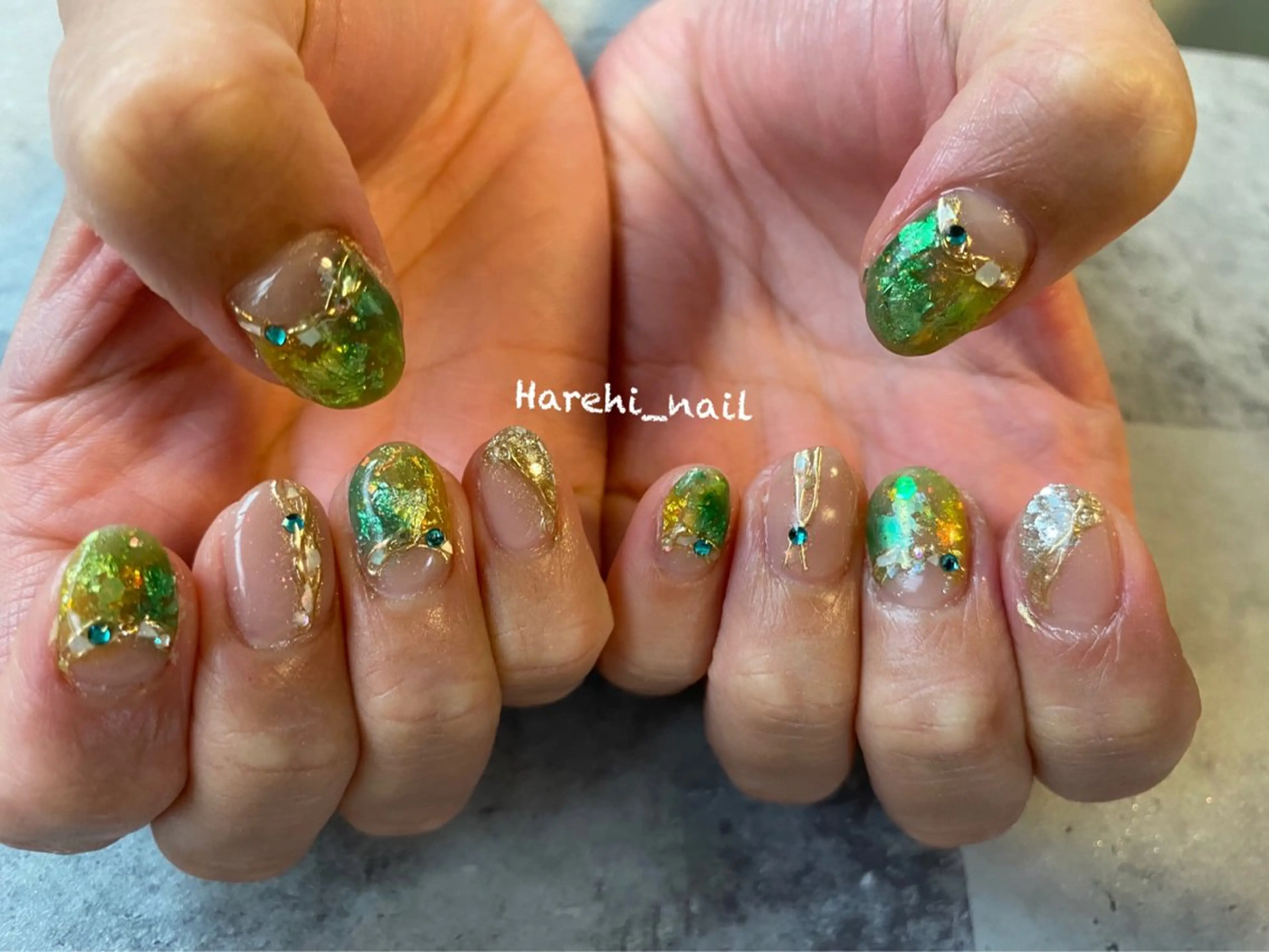 ネイル ハンドネイル Harehi_ nailのネイルデザイン