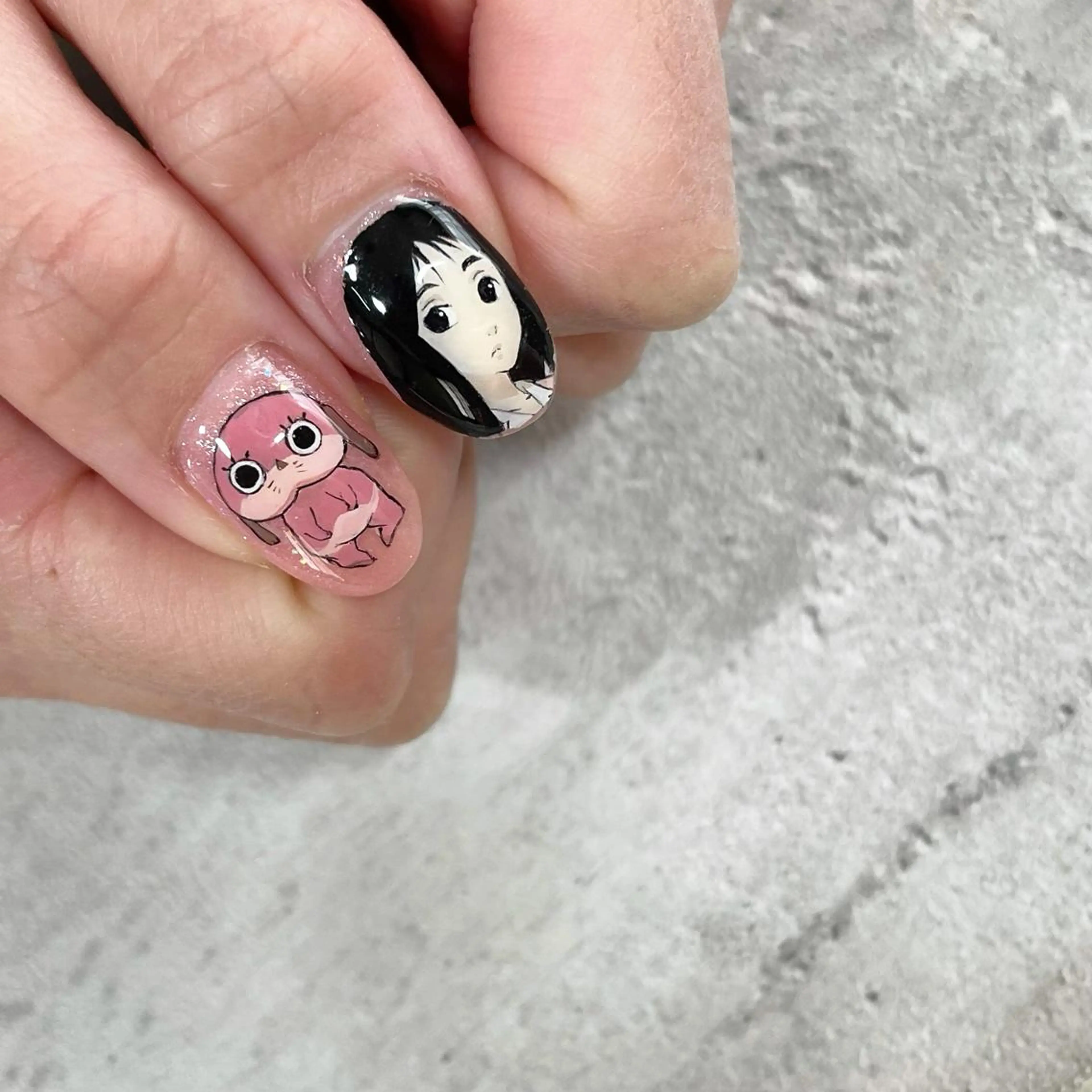 ネイル 東 千夏のネイルデザイン