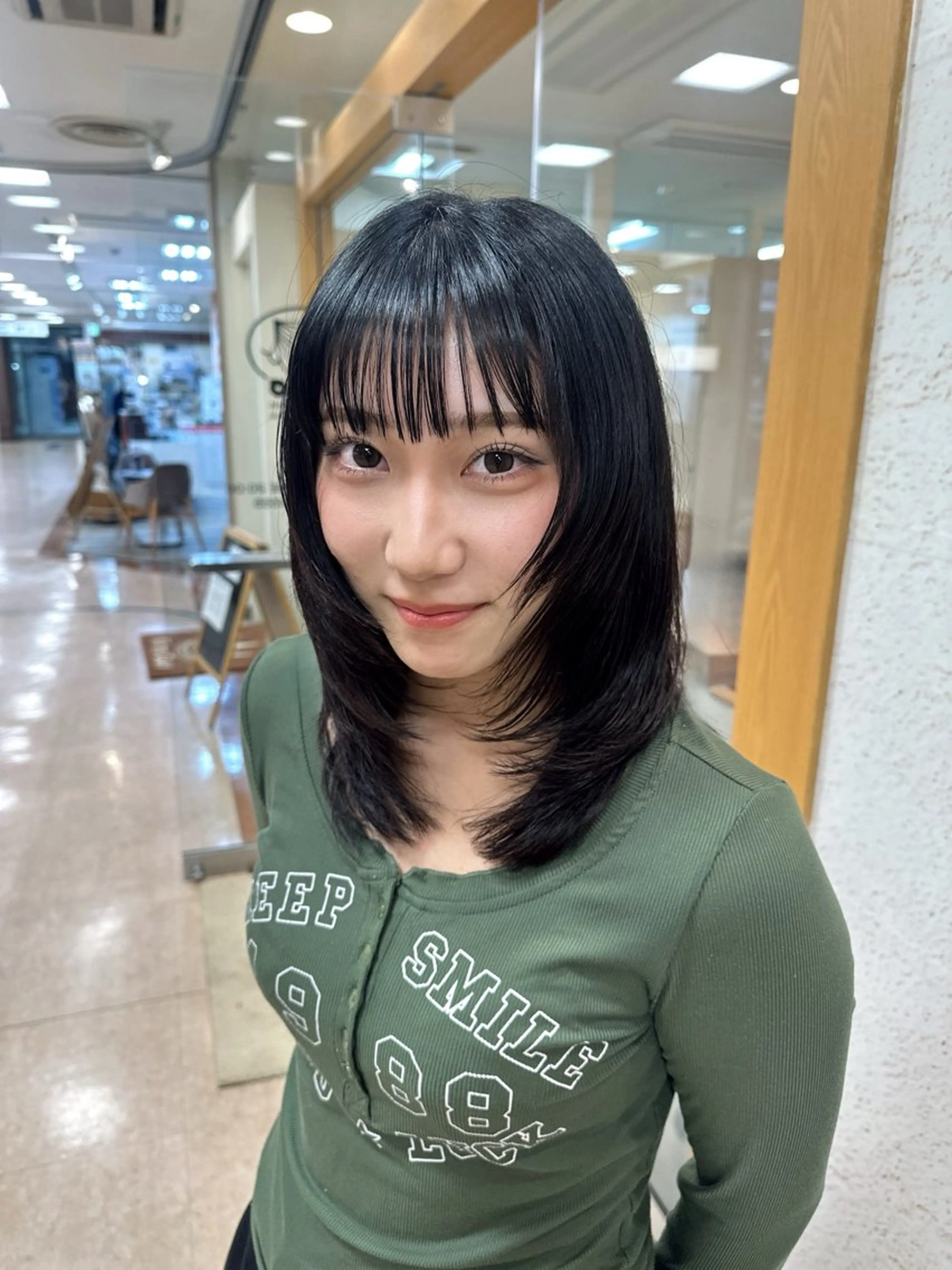 ミディアム モリオフロムロンドン所属・札幌カットモデル/ ショートカット/富田のヘアスタイル