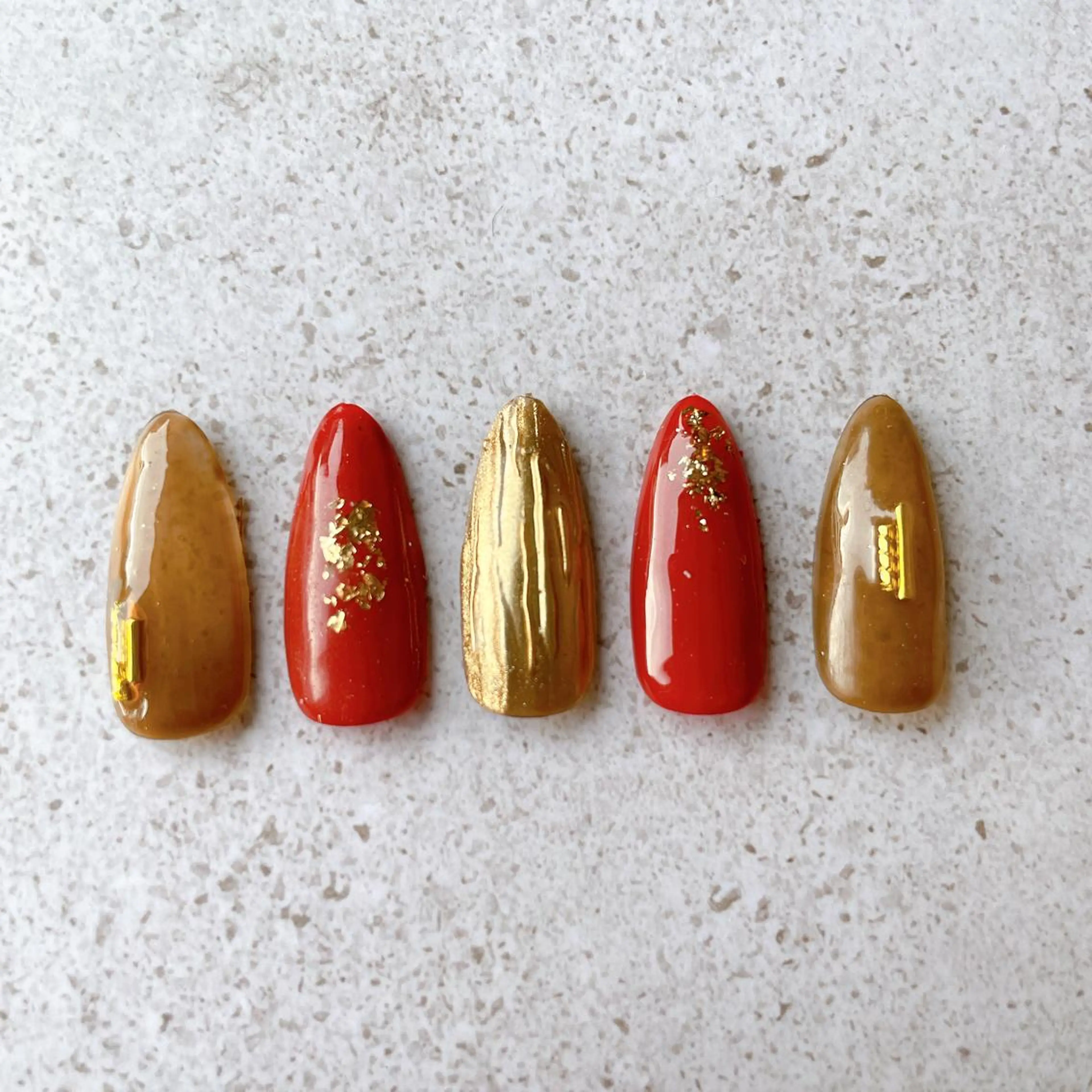 ネイル ハンドネイル Sea  nail by emaのネイルデザイン