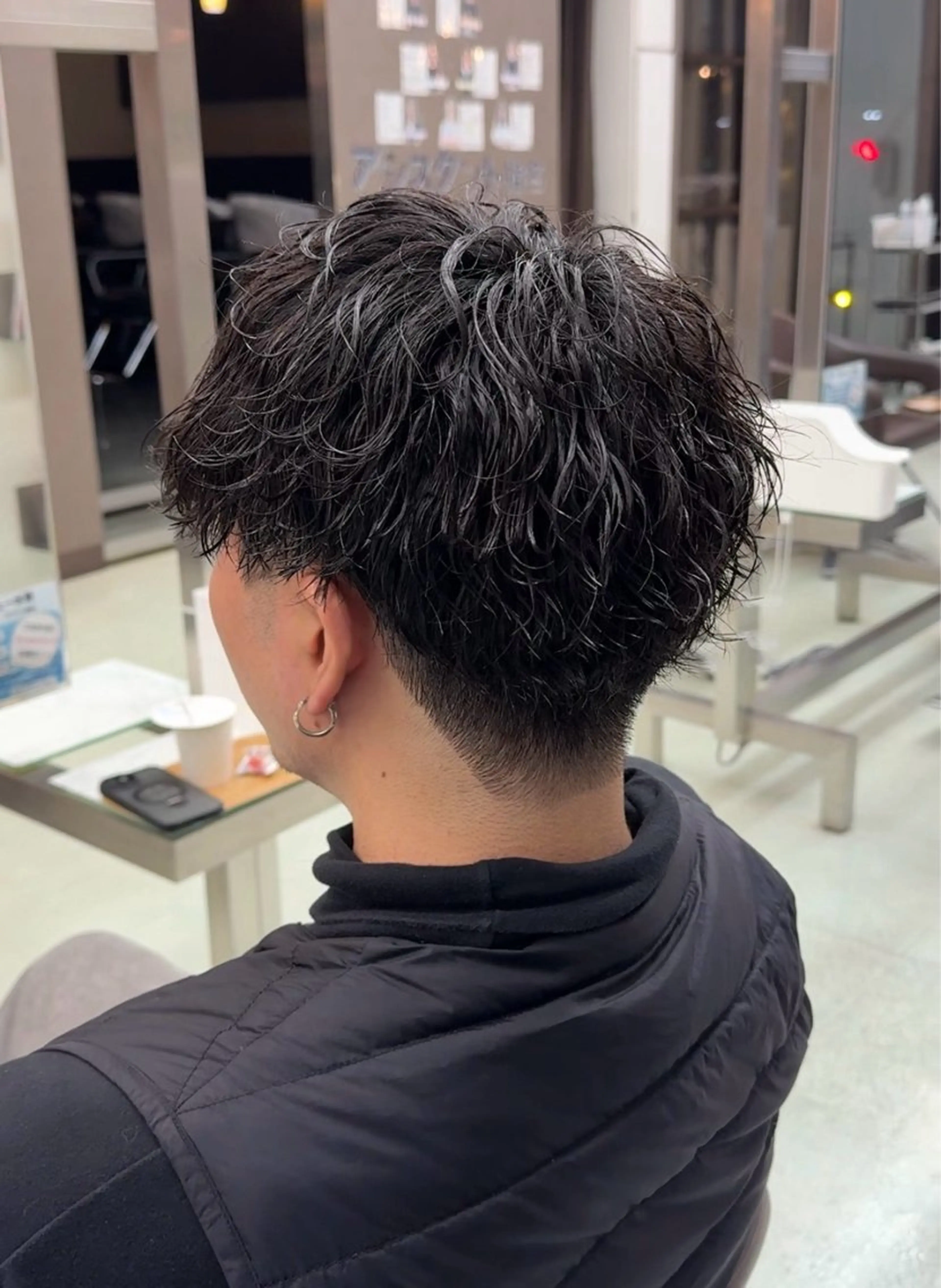 ショート パーマ カット パーマ 小芝涼介/レイヤー /メンズパーマ✂️のヘアスタイル