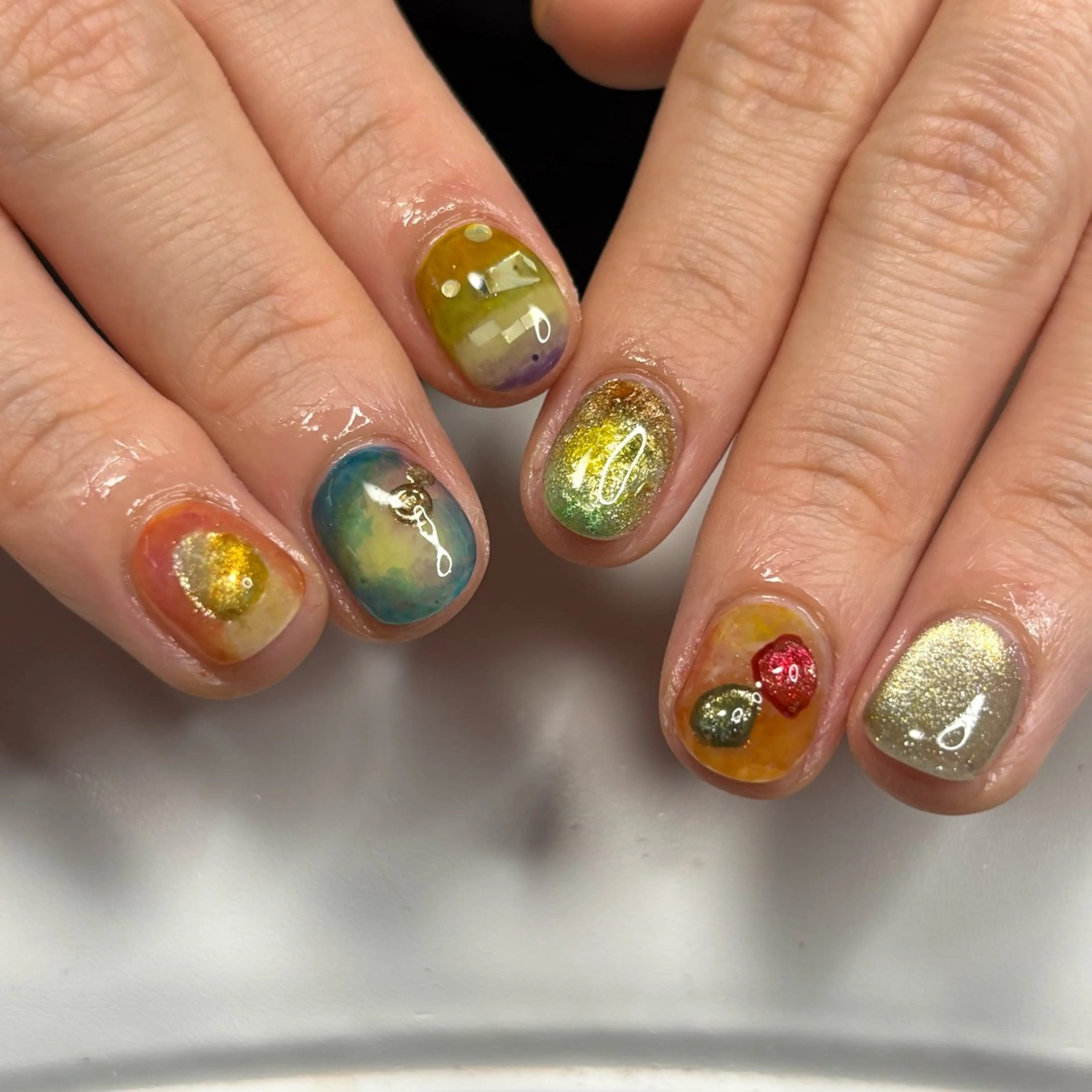 ネイル ハンドネイル ハンドケア nailsalon SuMILEのネイルデザイン