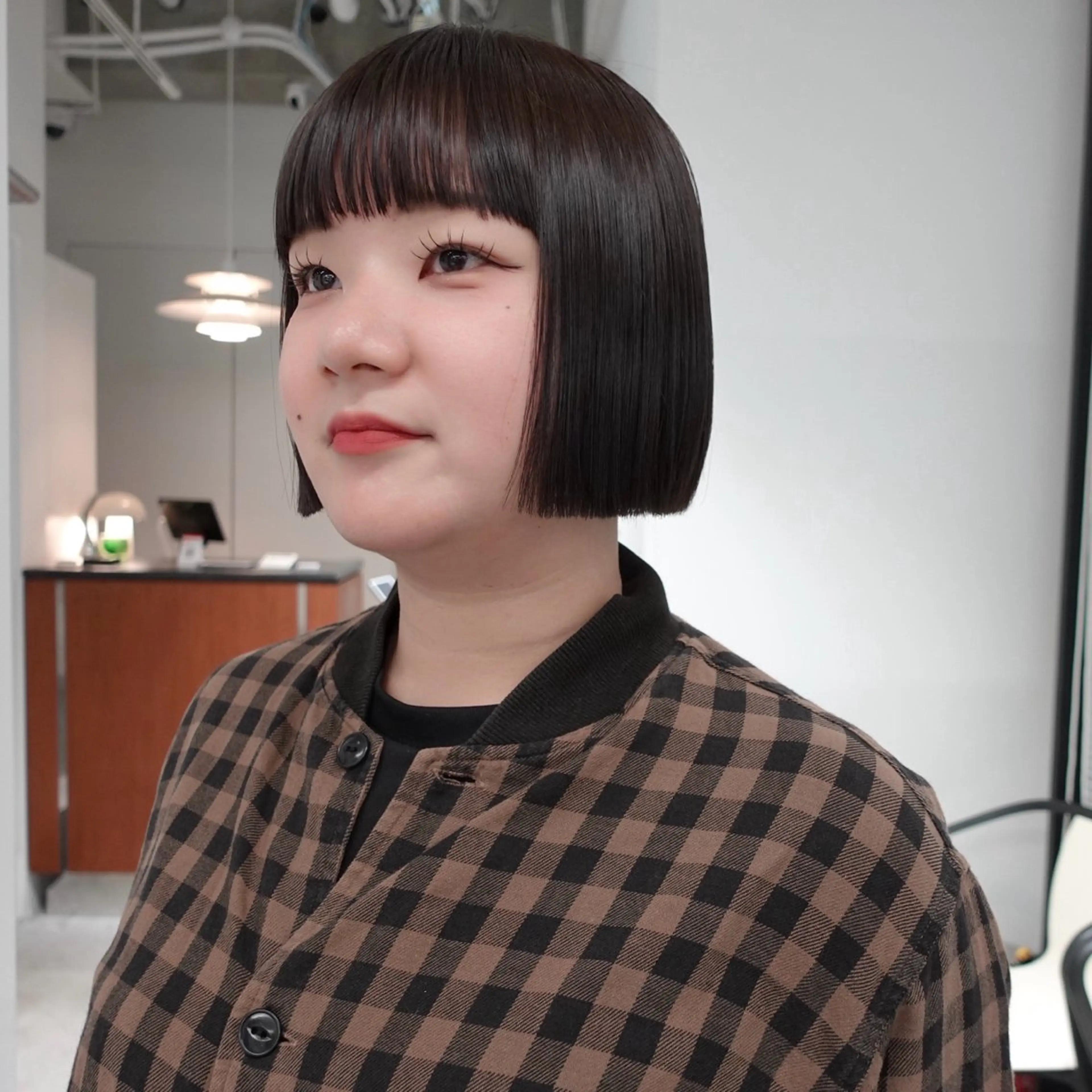 ショート パーマ ヘアアレンジ ボブ ストレートパーマ カット 縮毛矯正 🌐サトウ リョウ🌐のヘアスタイル