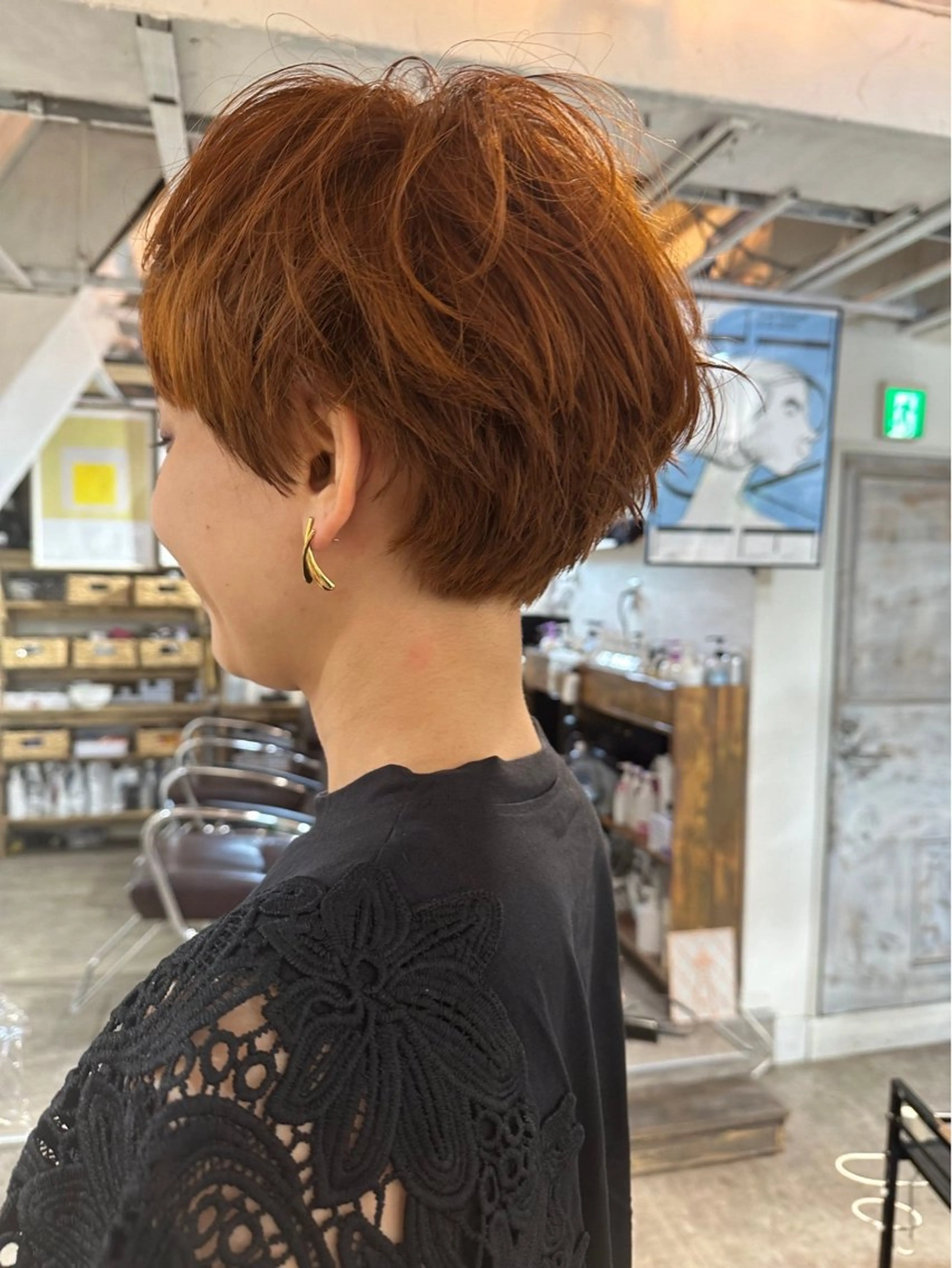 ショート デザインカット/新宿 🕊️mao 🌿のヘアスタイル