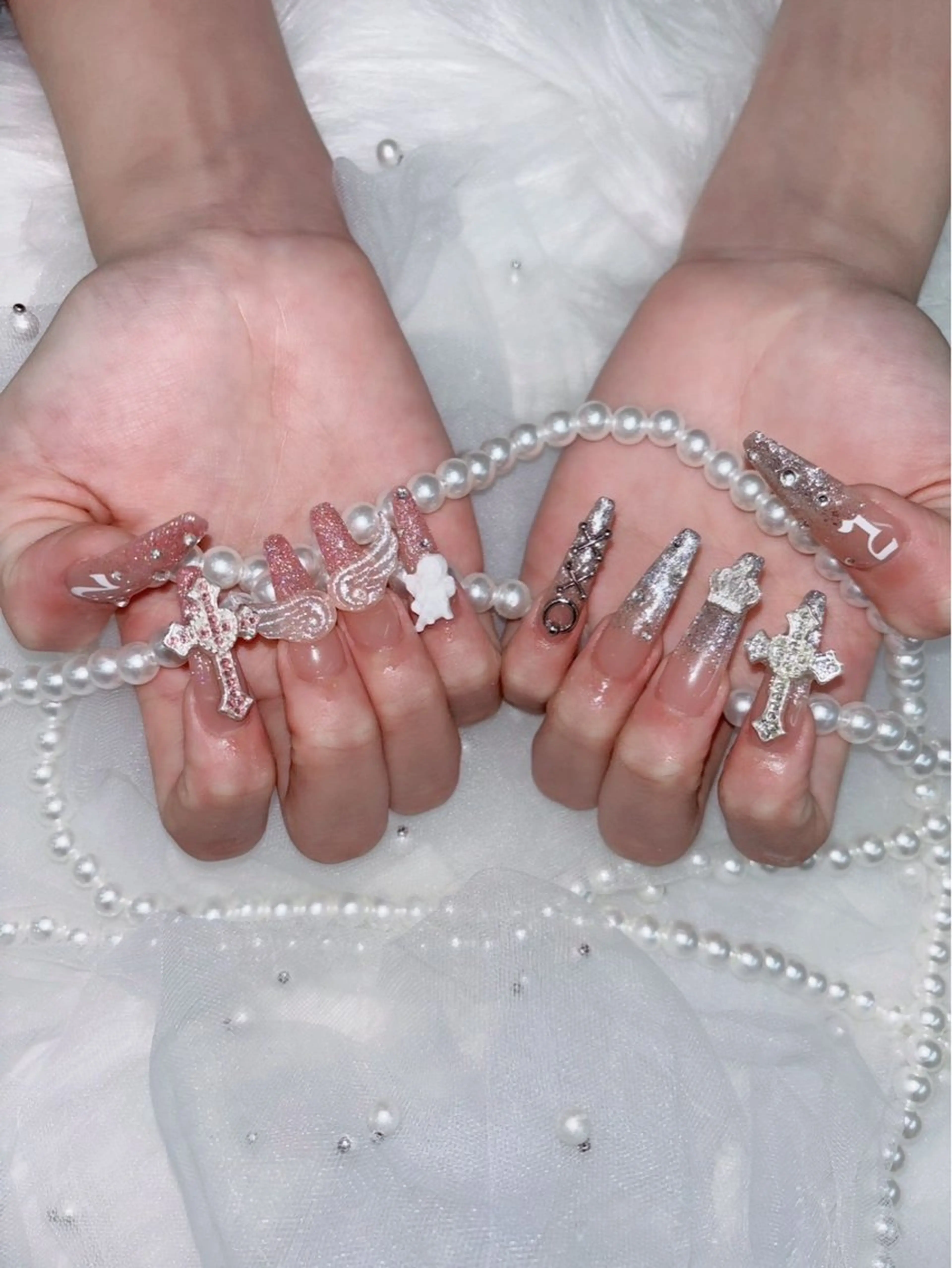 ネイル スカルプネイル ワンホンネイル icy nail れいあのネイルデザイン