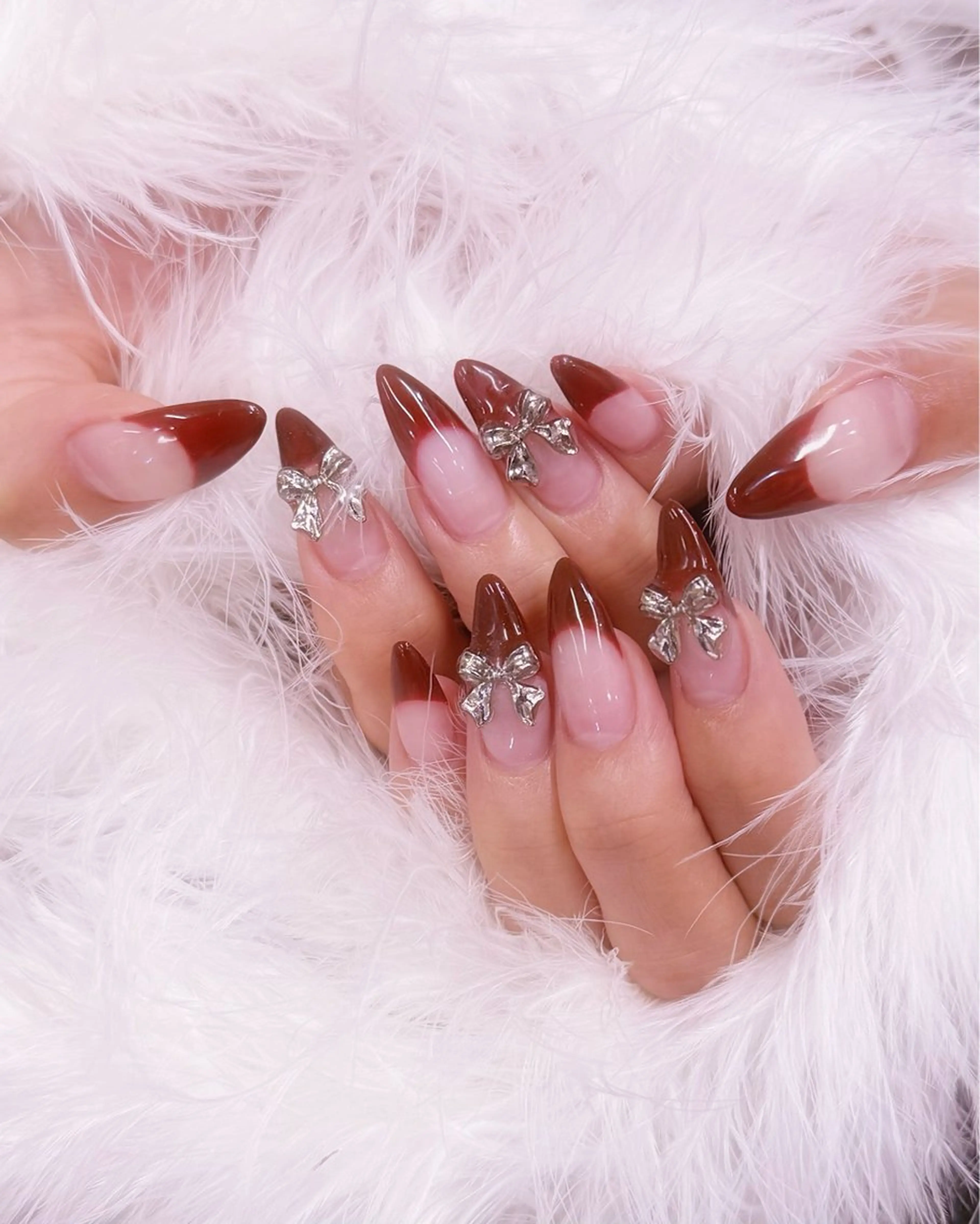 ネイル アートネイル フラッシュネイル フラワーネイル ジェルネイル ガーリー Puti nailのネイルデザイン